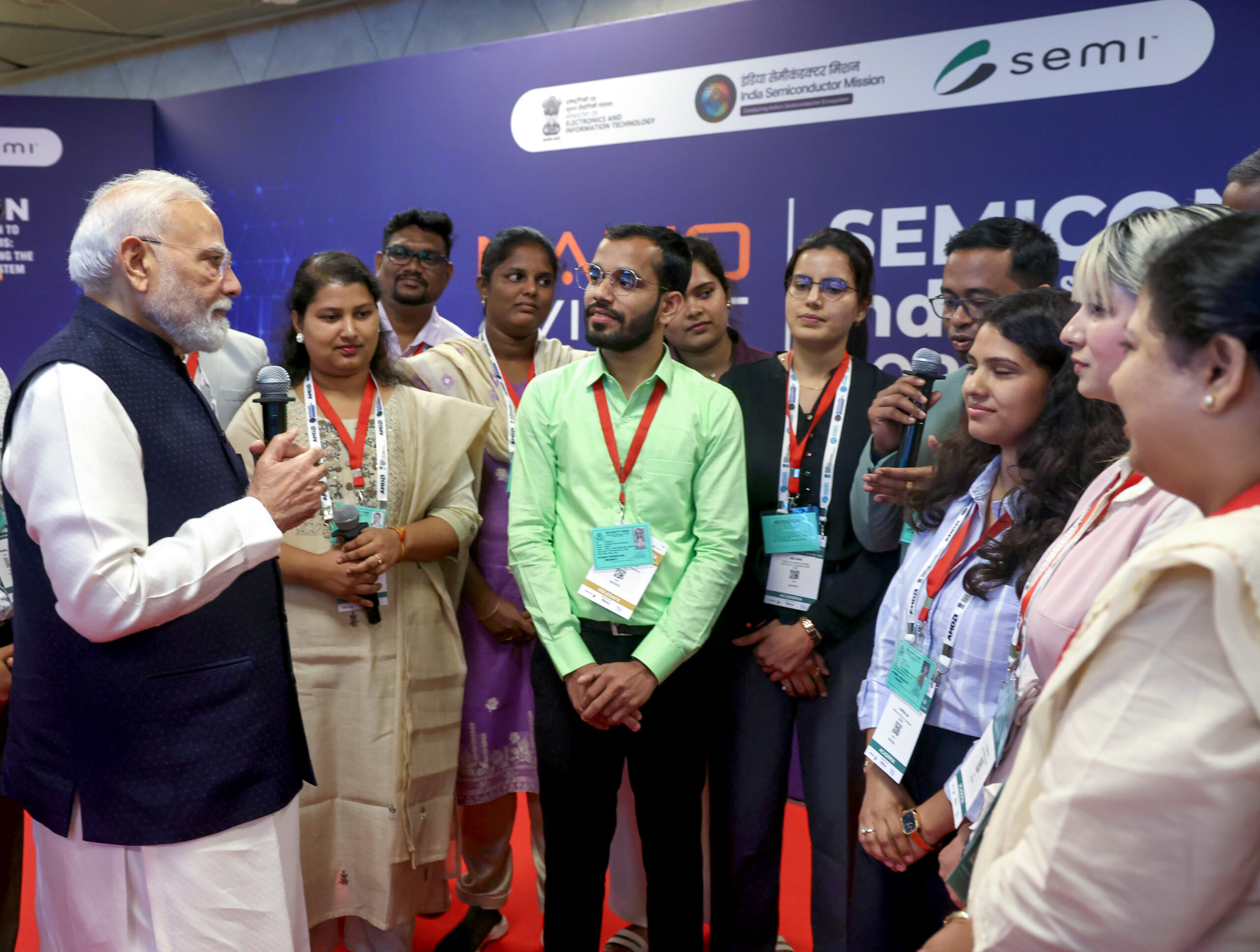 New Delhi: PM Modi inaugurates Semicon India 2026 #Gallery New Delhi: PM Modi inaugurates Semicon India 2026 #Gallery