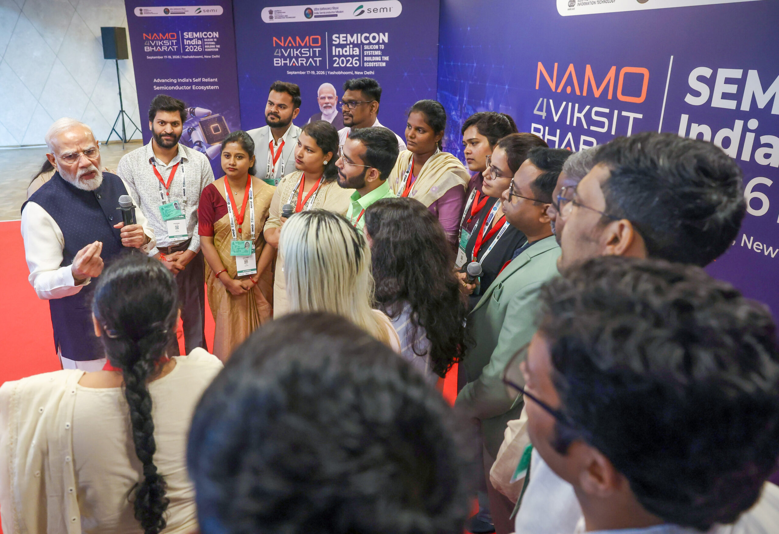 New Delhi: PM Modi inaugurates Semicon India 2026 #Gallery New Delhi: PM Modi inaugurates Semicon India 2026 #Gallery