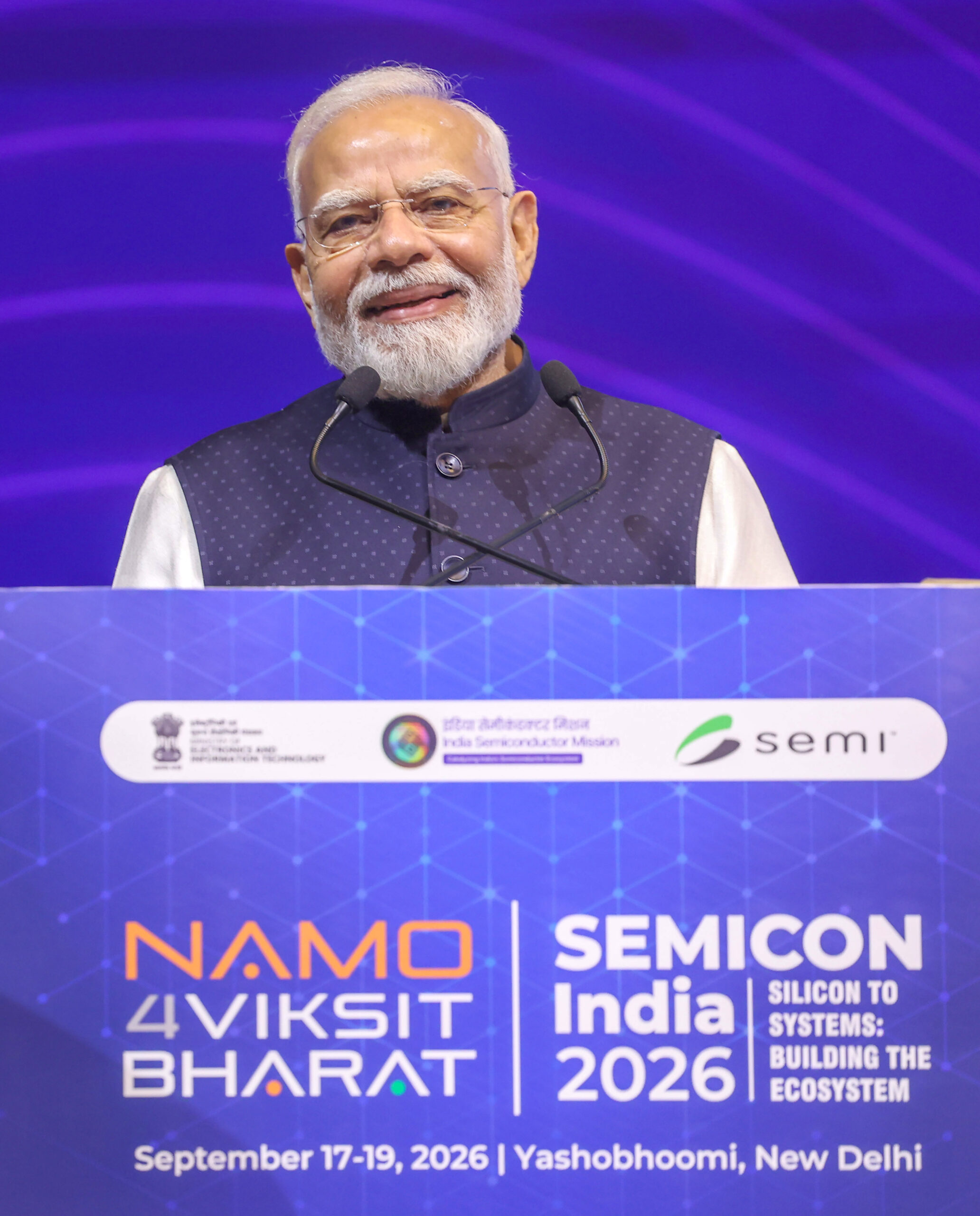 New Delhi: PM Modi inaugurates Semicon India 2026 #Gallery New Delhi: PM Modi inaugurates Semicon India 2026 #Gallery