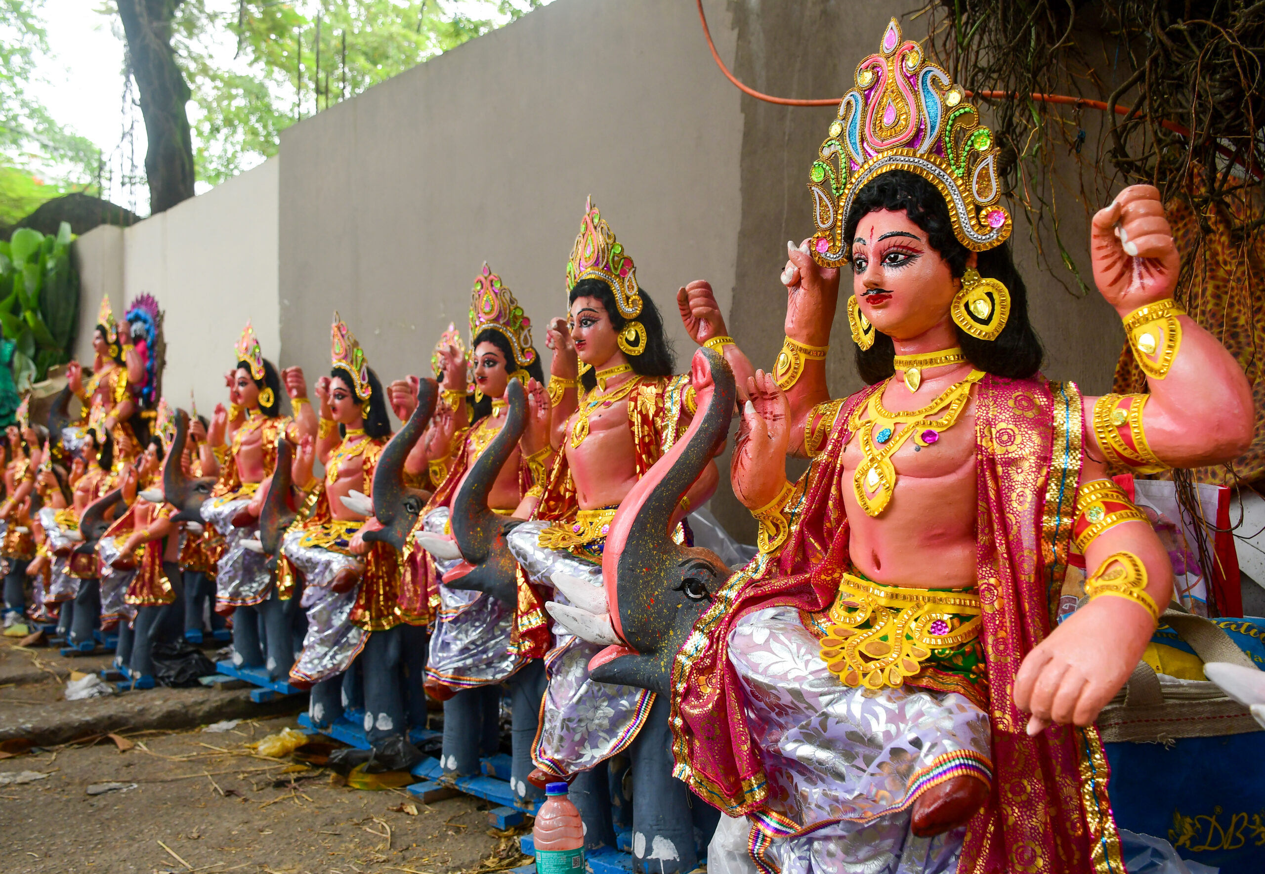Guwahati: Vishwakarma idols displayed for Puja #Gallery Guwahati: Vishwakarma idols displayed for Puja #Gallery