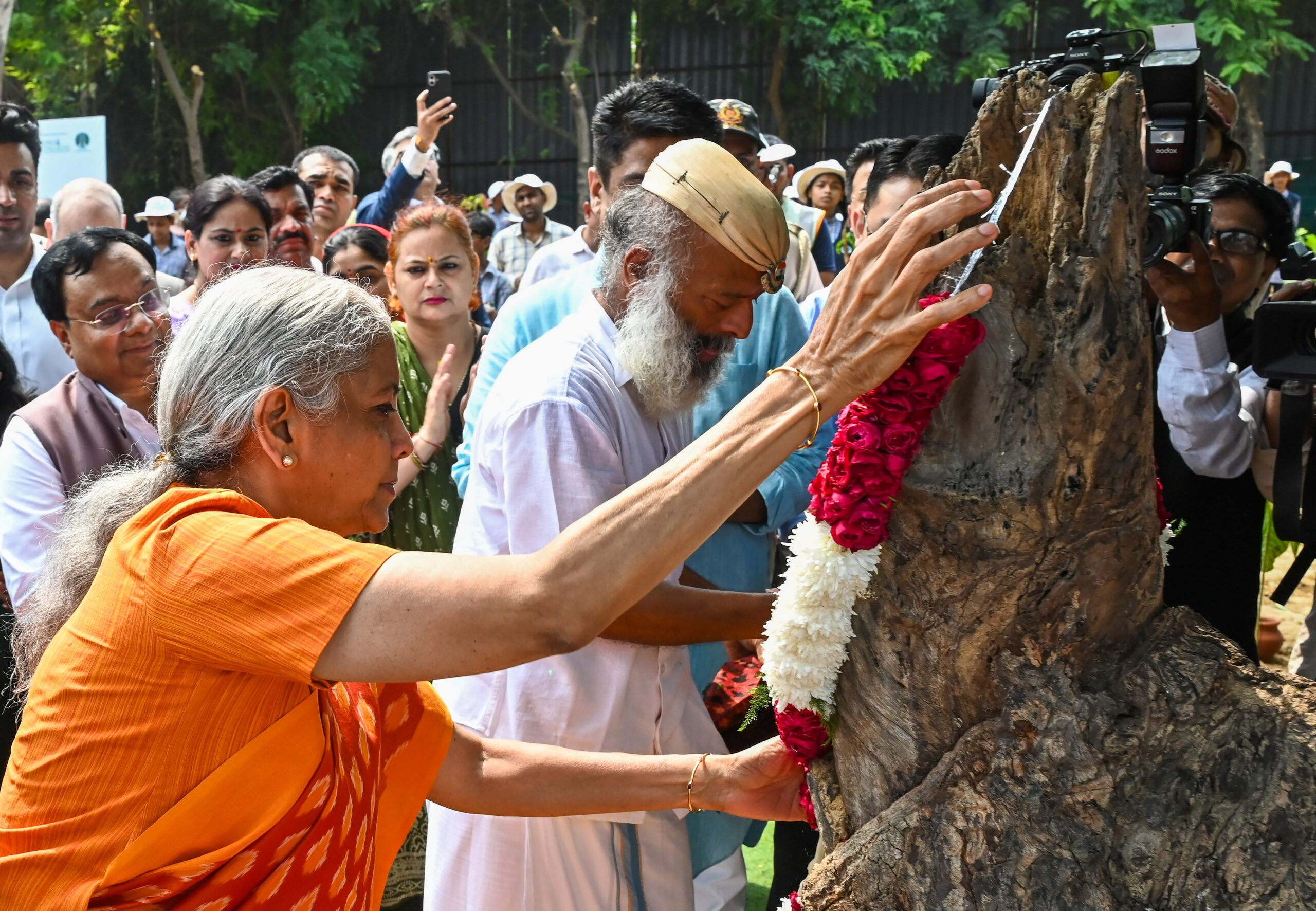 New Delhi: Inauguration of Bharat Van park' #Gallery New Delhi: Inauguration of Bharat Van park' #Gallery