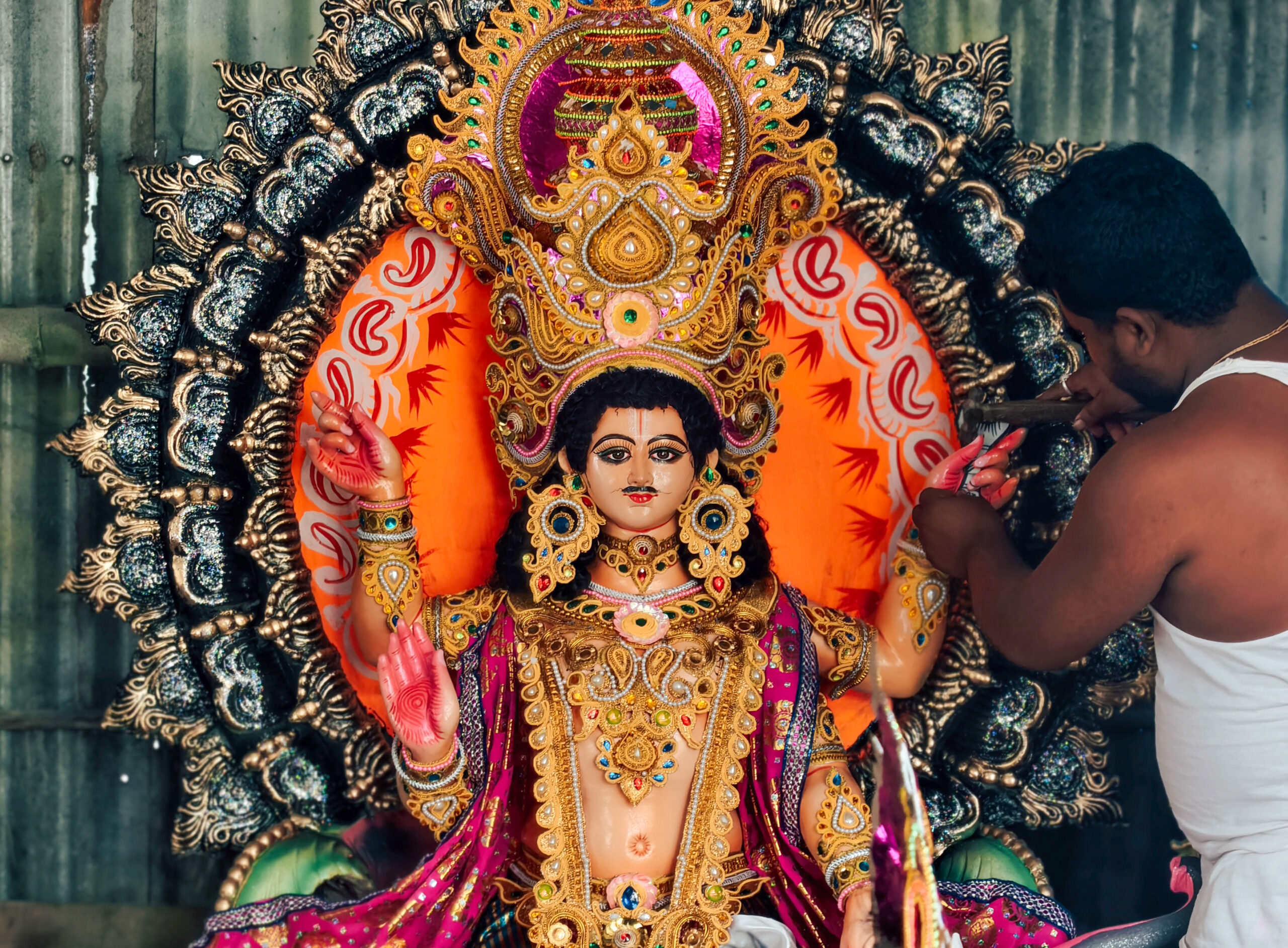 Jalpaiguri: Vishvakarma Puja Preparations - #Gallery Jalpaiguri: Vishvakarma Puja Preparations - #Gallery
