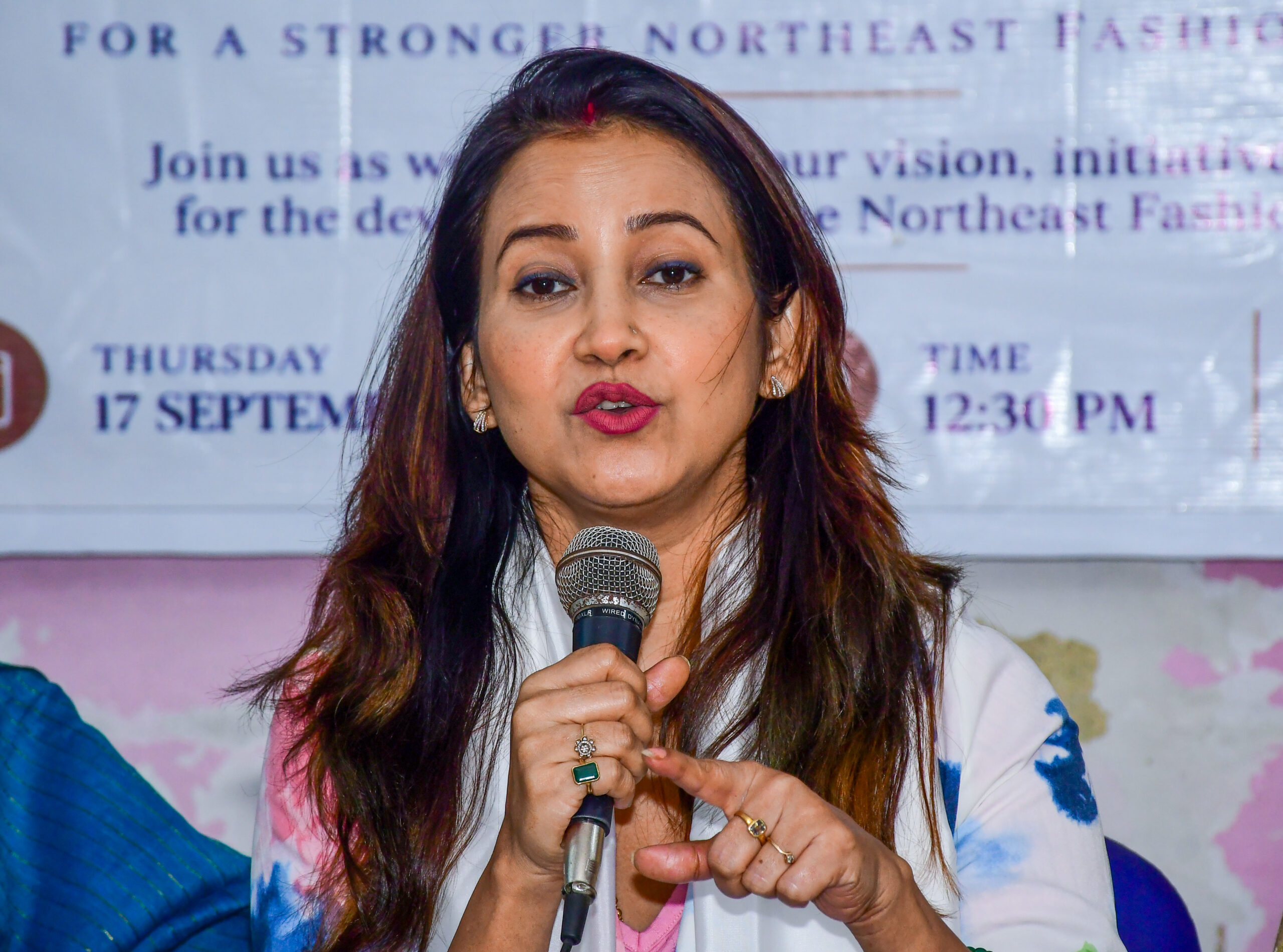 Guwahati: Barsha Rani Bishaya addresses press conference at ETFDA launch #Gallery Guwahati: Barsha Rani Bishaya addresses press conference at ETFDA launch #Gallery