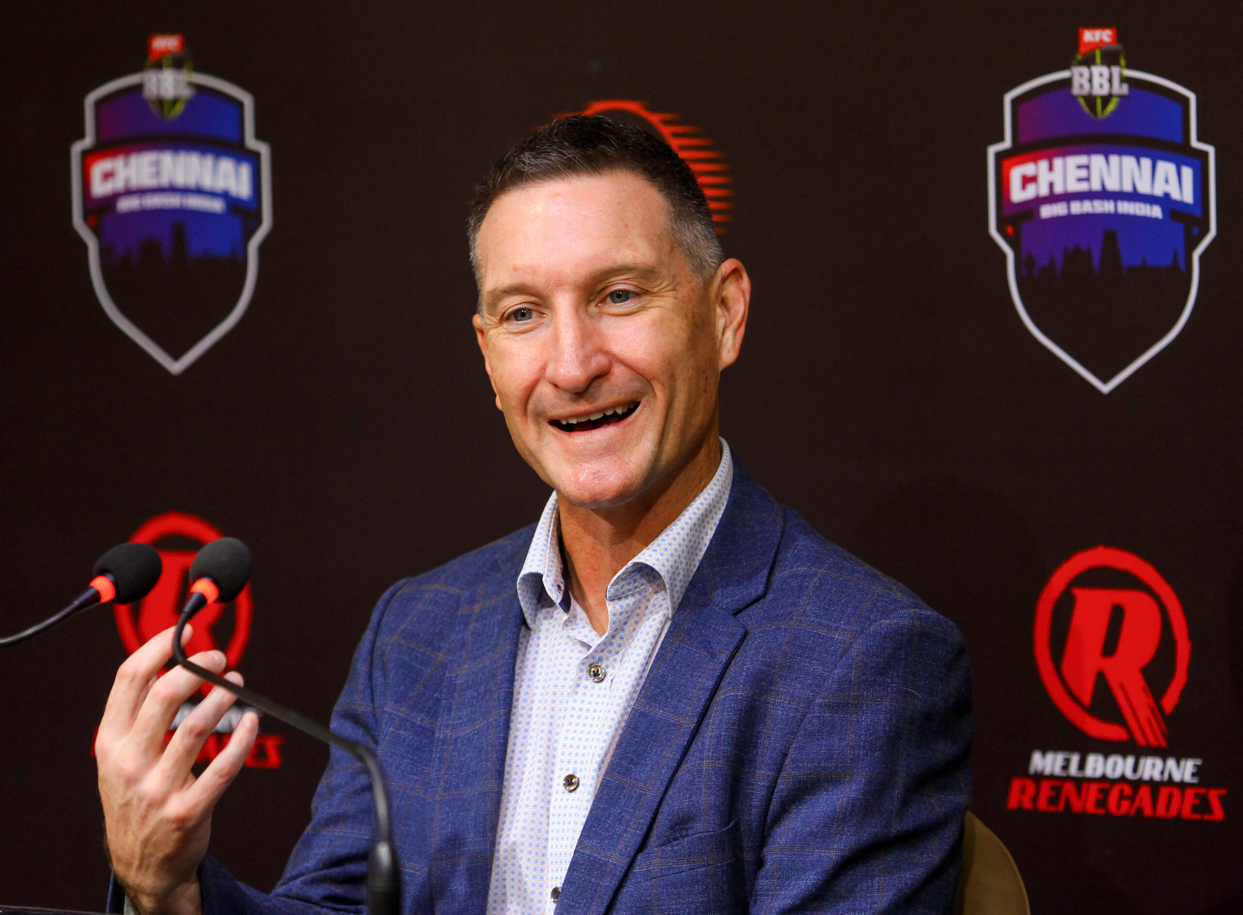 Chennai: BBL Head of Business Operations Phil Rigby's Press Conference #Gallery Chennai: BBL Head of Business Operations Phil Rigby's Press Conference #Gallery