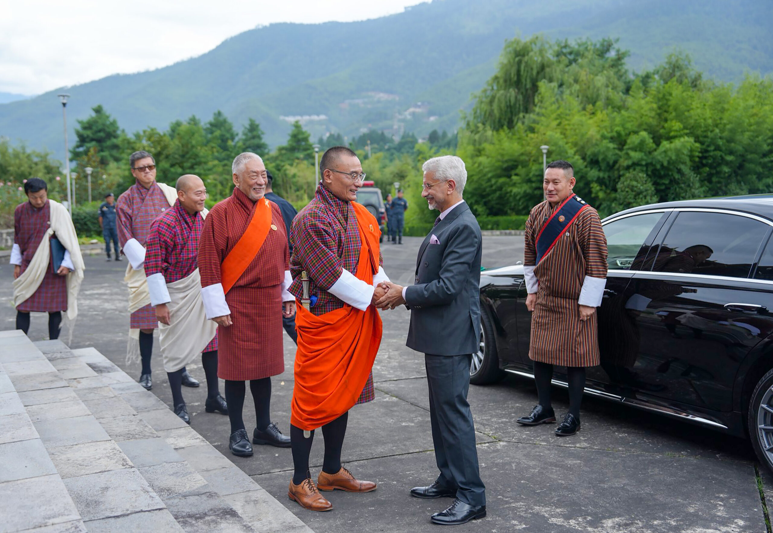 Thimphu: External Affairs Minister S. Jaishankar meets Bhutan Prime Minister Tshering Tobgay in Thimphu on Thursday, September 17, 2026. (Photo: IANS/X/@DrSJaishankar)
