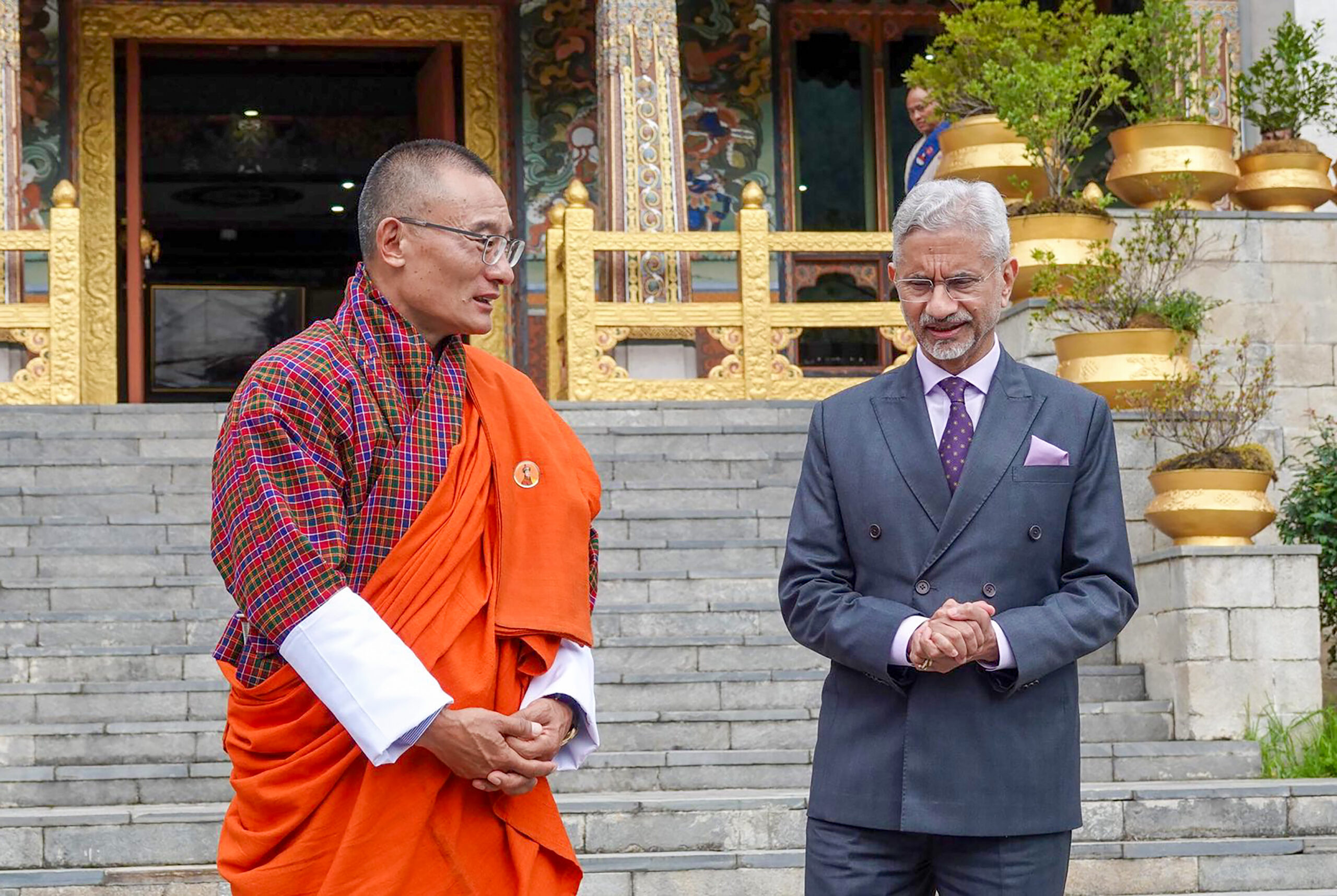 Thimphu: S. Jaishankar meets Bhutan PM Tshering Tobgay #Gallery Thimphu: S. Jaishankar meets Bhutan PM Tshering Tobgay #Gallery