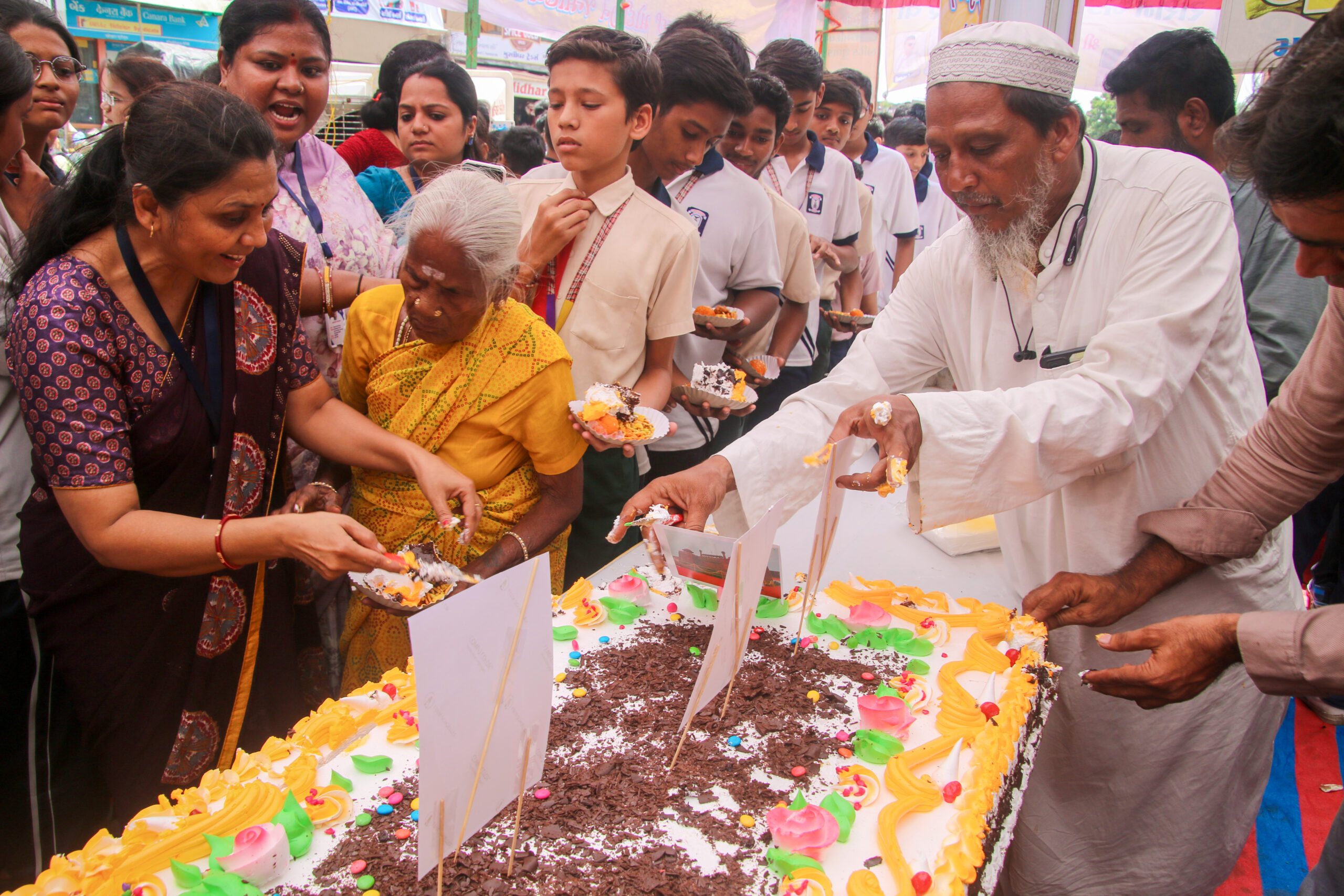 Ahmedabd: PM Modi's 76th Birthday Celebration #Gallery Ahmedabd: PM Modi's 76th Birthday Celebration #Gallery