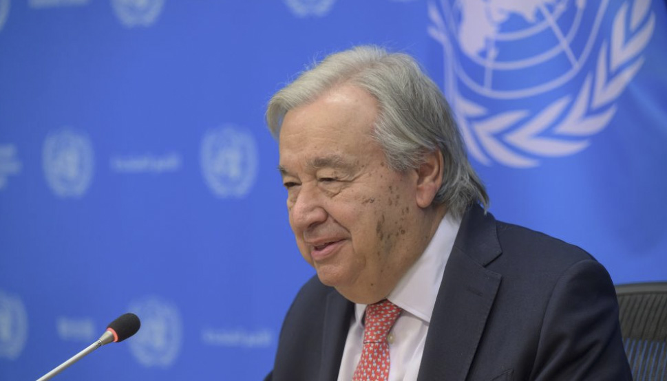 UN chief calls for de-escalation in Middle East, Ukraine