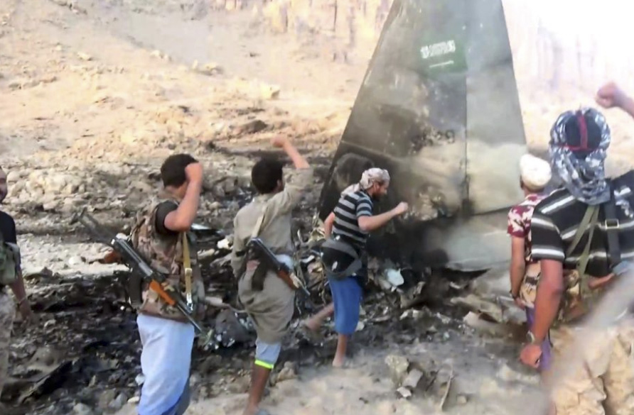 Houthis claim downing Saudi armed reconnaissance drone in Yemen's Marib Houthis claim downing Saudi armed reconnaissance drone in Yemen's Marib