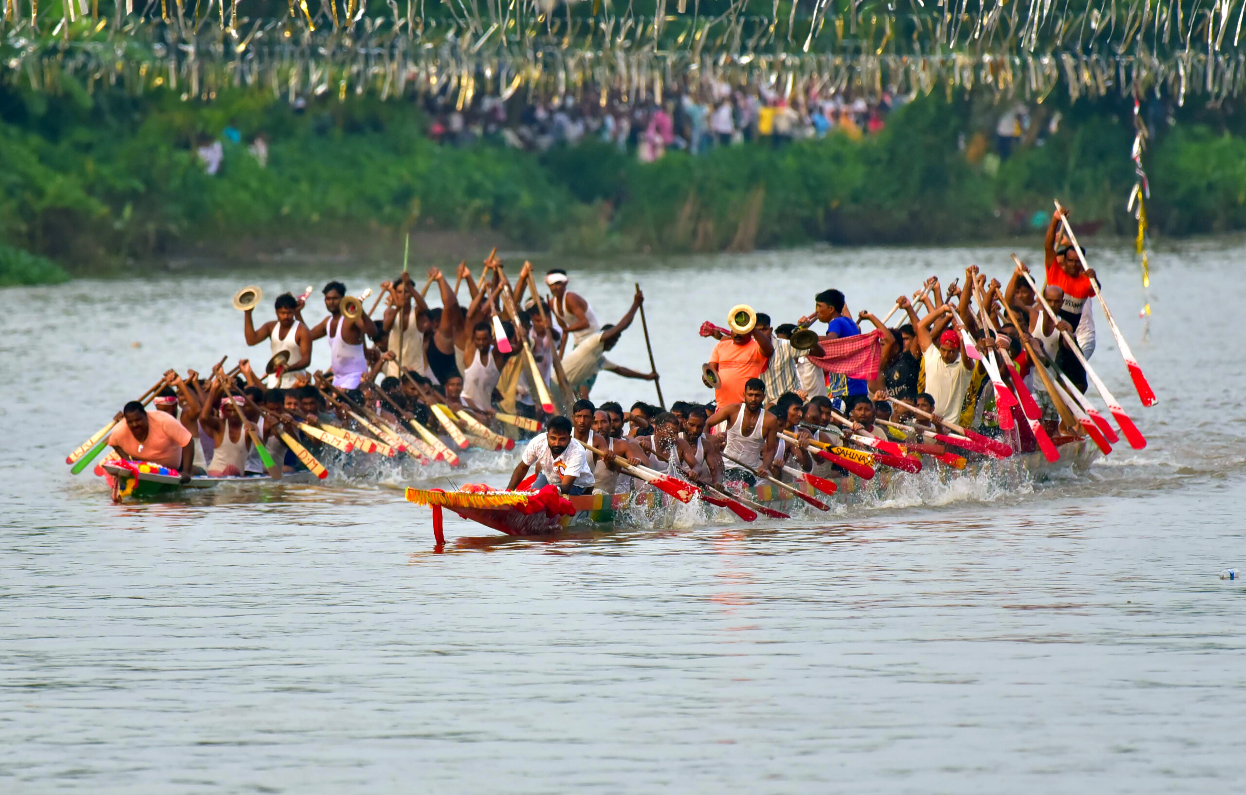 Kamrup: Traditional boat race held on Kolohi River #Gallery Kamrup: Traditional boat race held on Kolohi River #Gallery