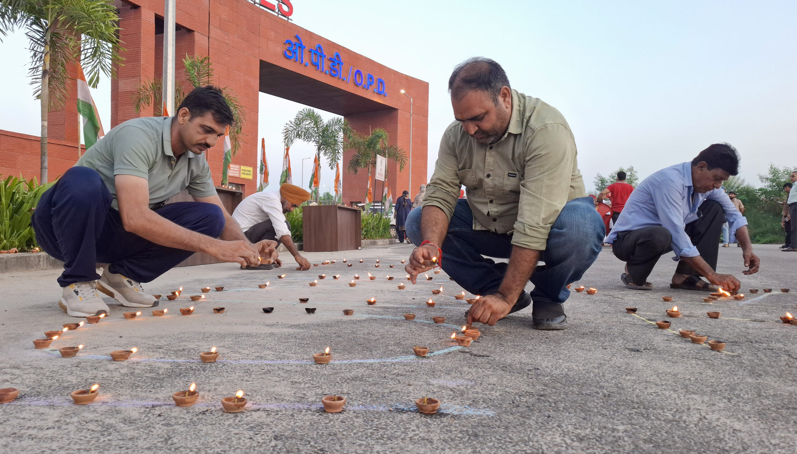 Samba: BJP workers light lamps on PM Modi’s birthday #Gallery Samba: BJP workers light lamps on PM Modi’s birthday #Gallery