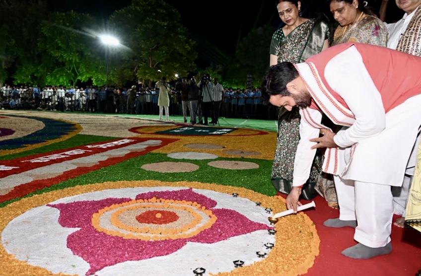 Kurukshetra: Haryana CM Nayab Singh Saini participates in ‘Ashirwad Ka Diya’ programme #Gallery Kurukshetra: Haryana CM Nayab Singh Saini participates in ‘Ashirwad Ka Diya’ programme #Gallery