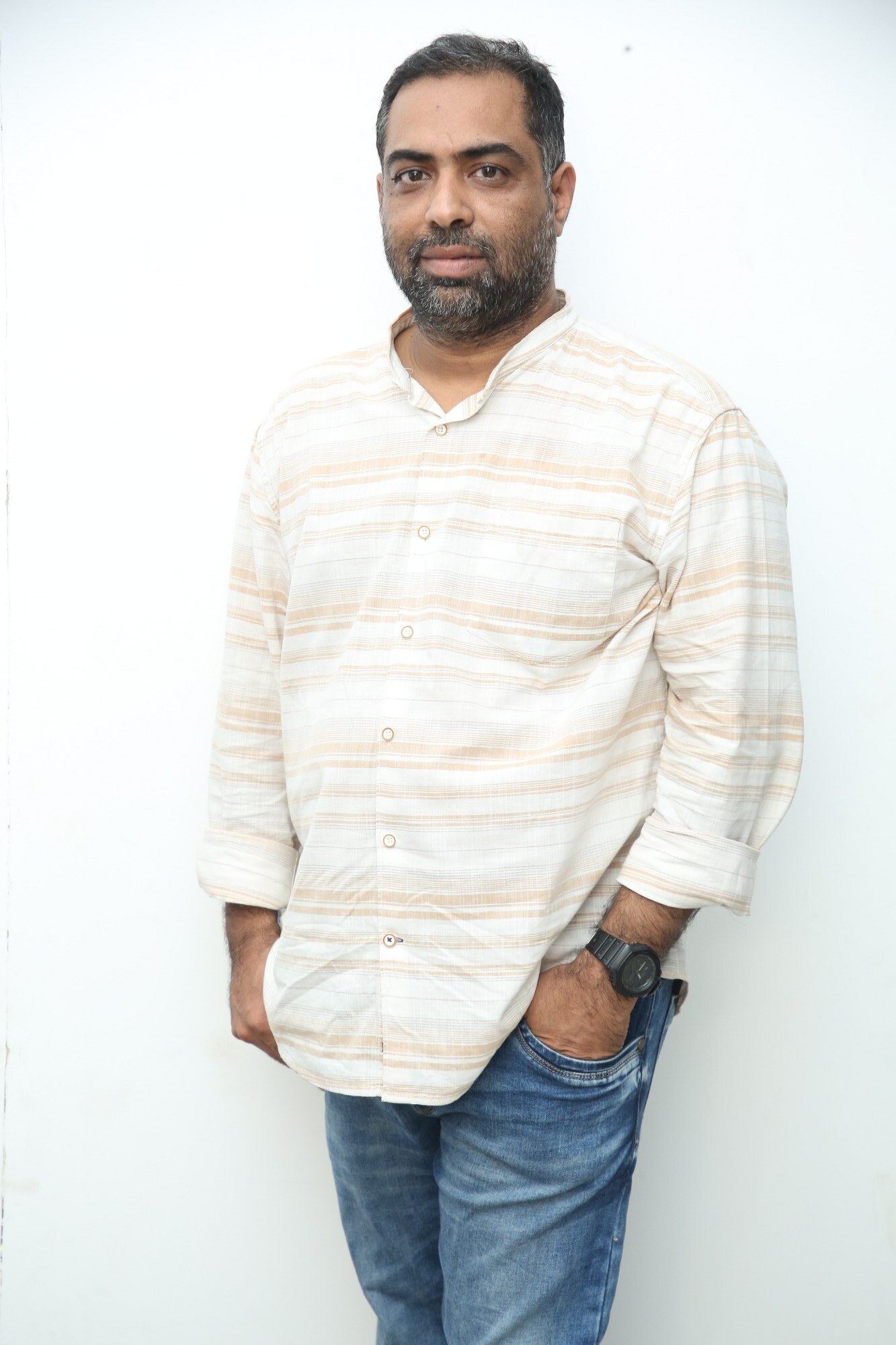 Director Viswanadha Reddy Stills From Secret Soldier Interview