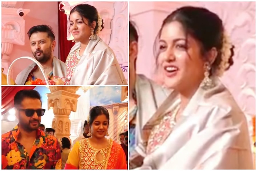 Ishita Dutta on Drishyam 3: 'I Simply Cannot Wait; There Are Just Ten Days Left Now' Ishita Dutta on Drishyam 3: 'I Simply Cannot Wait; There Are Just Ten Days Left Now'