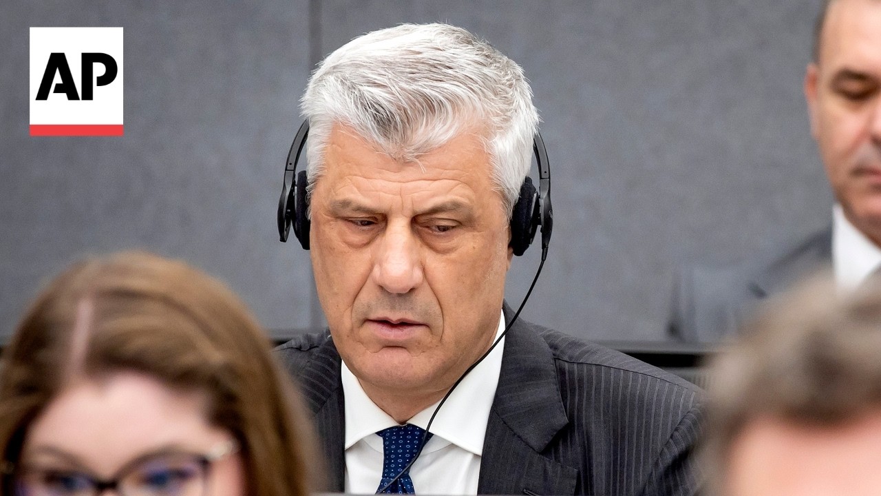 Former Kosovo President Thaci convicted of war crimes and sentenced to 25 years (Video) Former Kosovo President Thaci convicted of war crimes and sentenced to 25 years (Video)