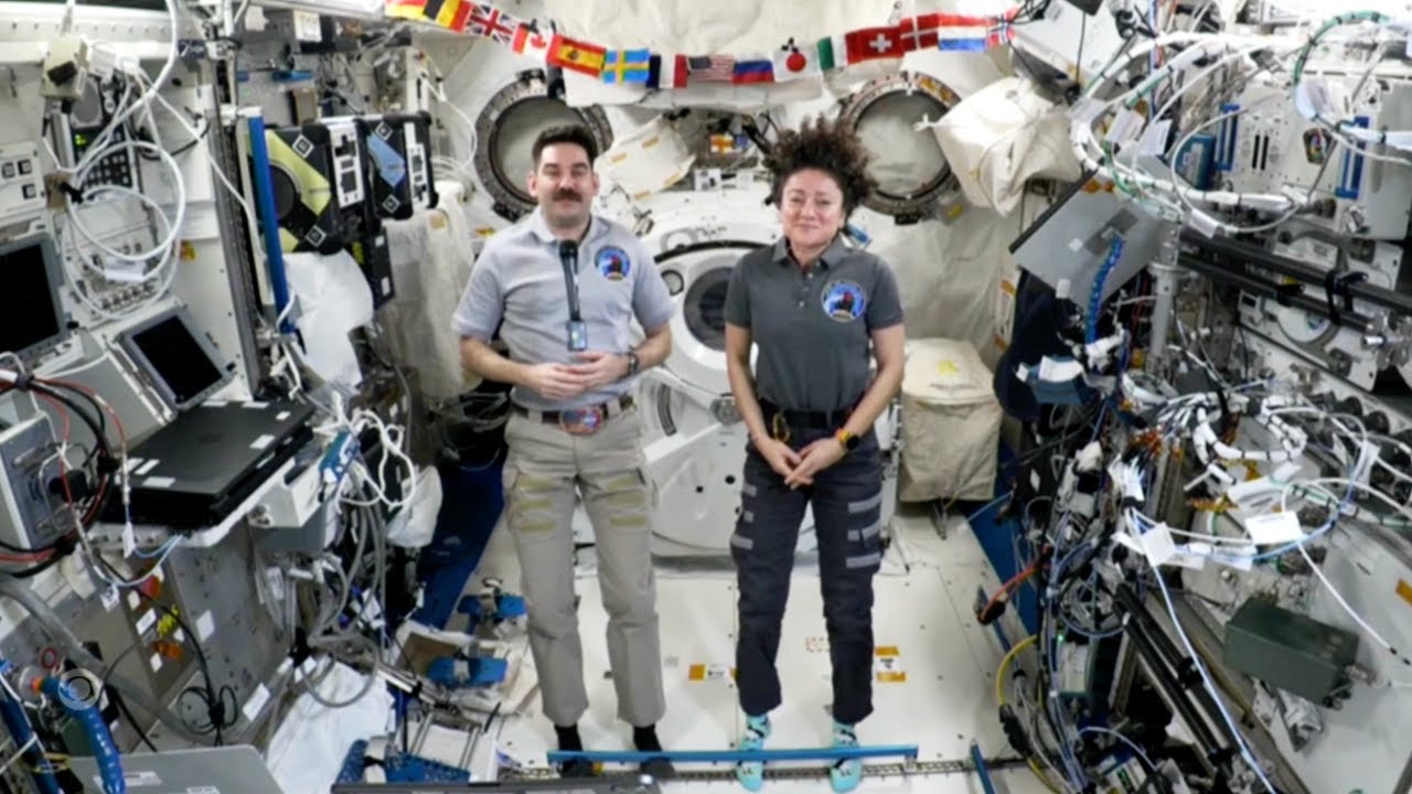 NASA astronauts on their monthslong expedition on the International Space Station (Video) NASA astronauts on their monthslong expedition on the International Space Station (Video)