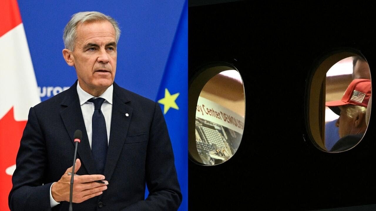 Canada's Carney embraces EU associate member plan; Trump seen with "Kennedy Center Demolished" sign (Video) Canada's Carney embraces EU associate member plan; Trump seen with "Kennedy Center Demolished" sign (Video)