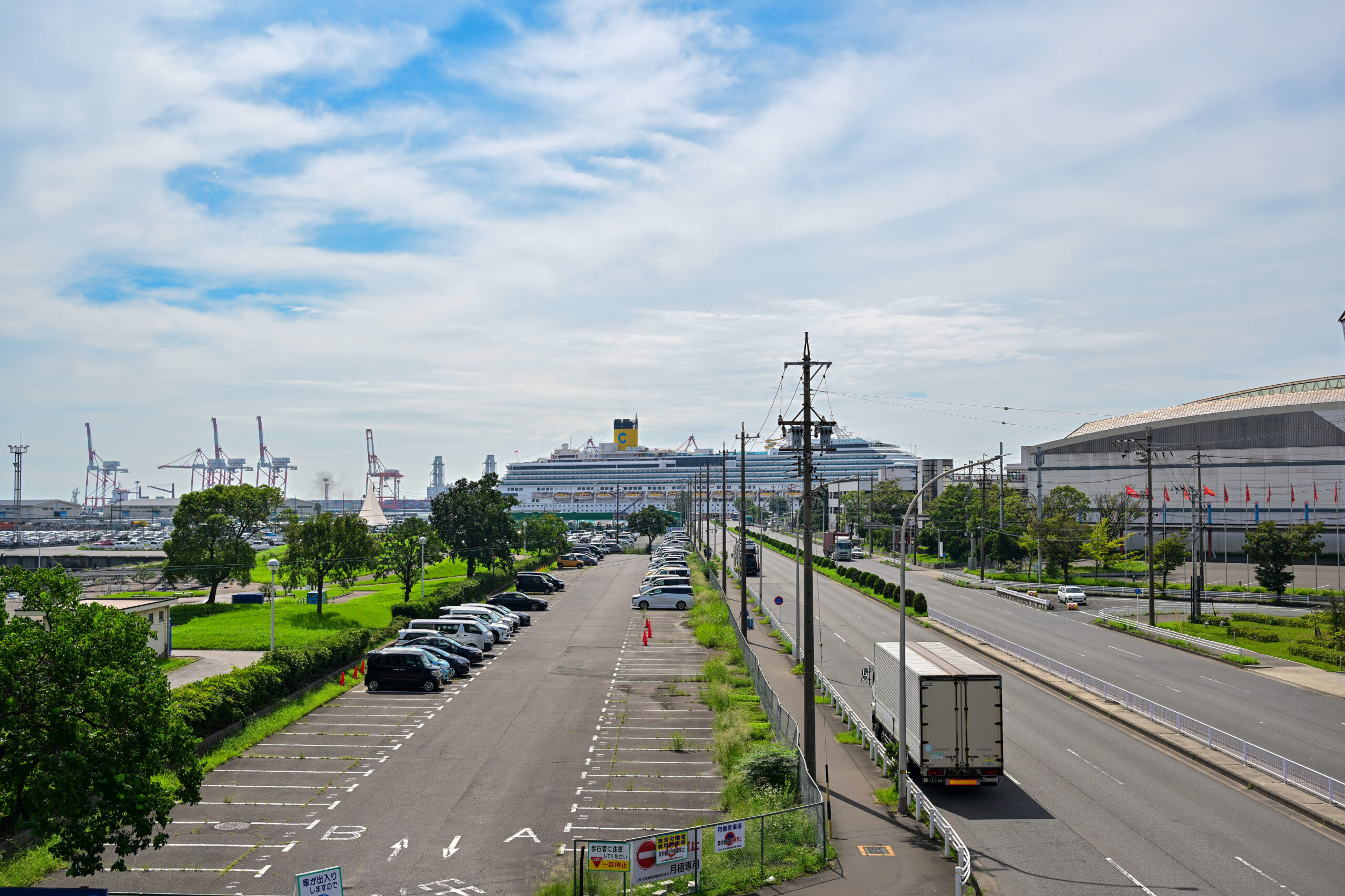 Nagoya: A view of the Costa Serena cruise ship - #Gallery Nagoya: A view of the Costa Serena cruise ship - #Gallery