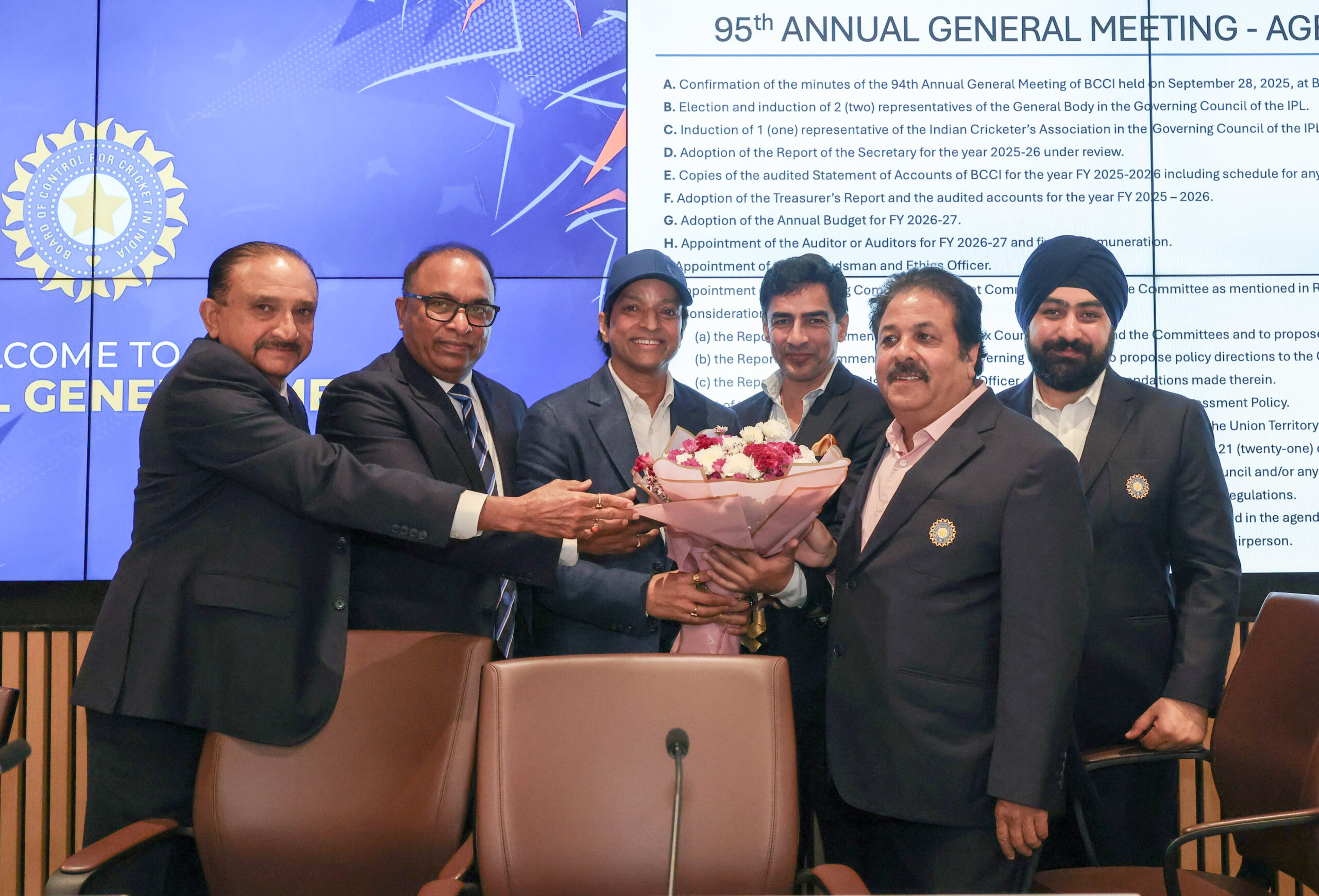 Mumbai: BCCI Annual General Meeting 2026 #Gallery Mumbai: BCCI Annual General Meeting 2026 #Gallery