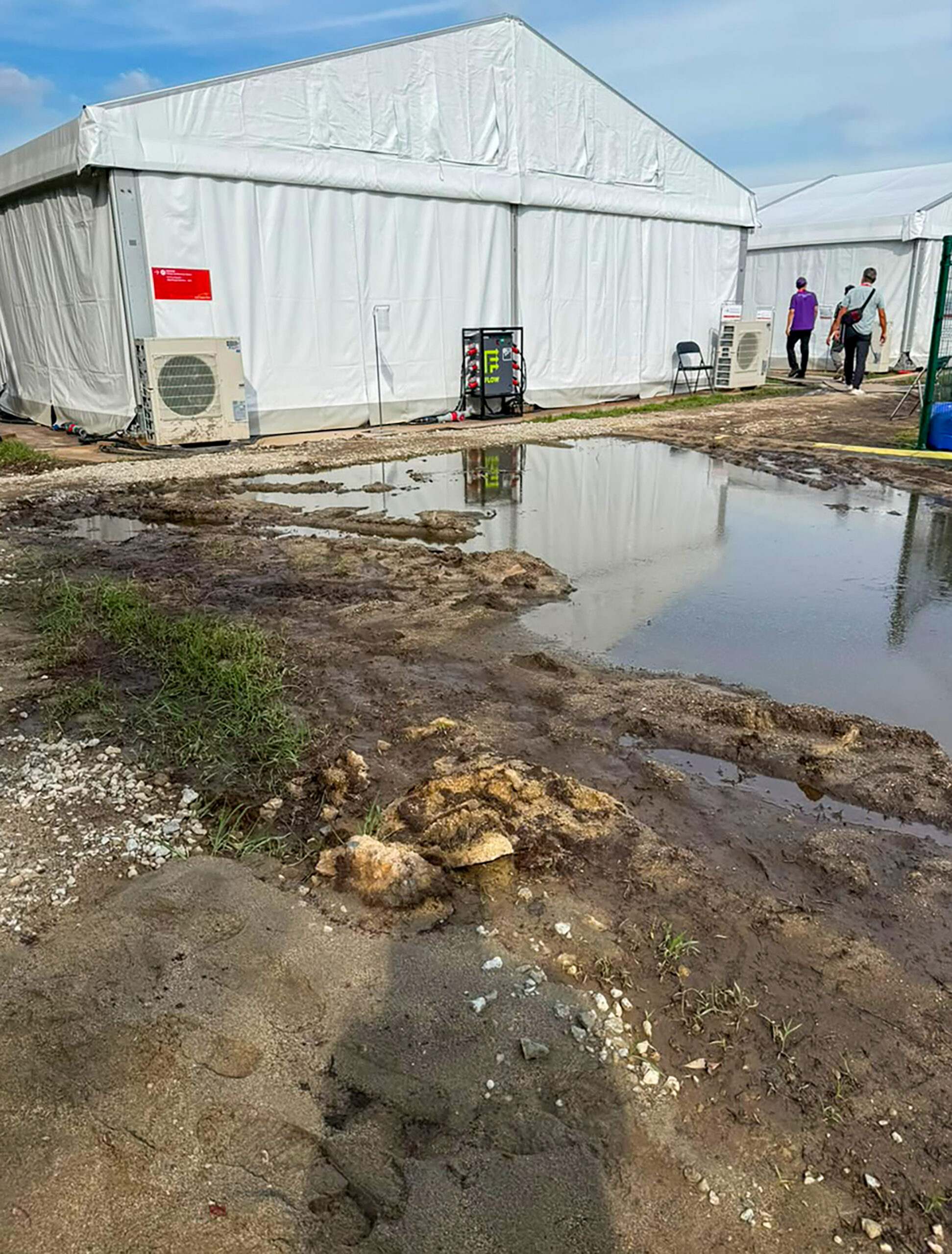 Nagoya: Waterlogged route at Asian Games cricket venue #Gallery Nagoya: Waterlogged route at Asian Games cricket venue #Gallery