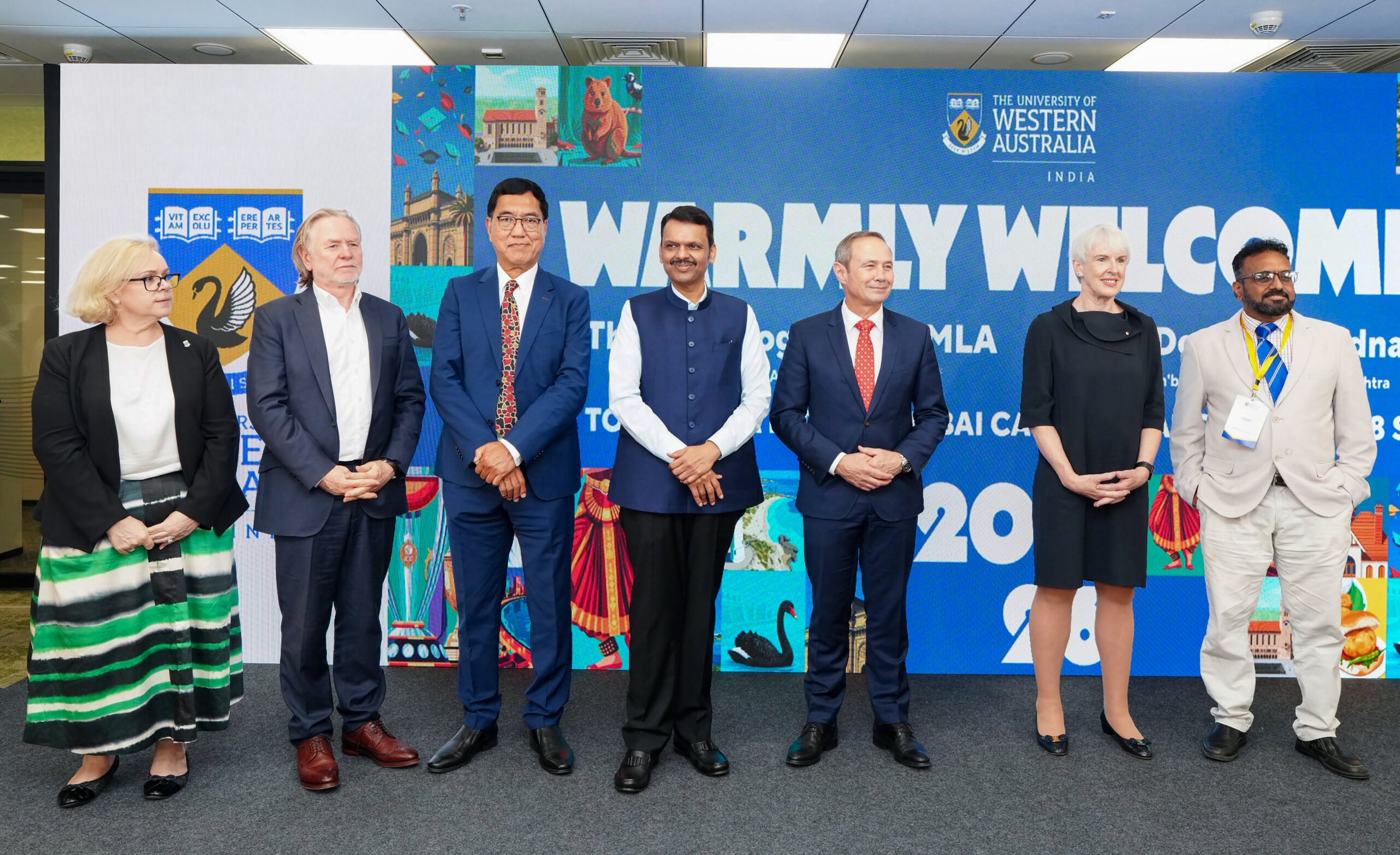Mumbai: Devendra Fadnavis inaugurates University of Western Australia campus #Gallery Mumbai: Devendra Fadnavis inaugurates University of Western Australia campus #Gallery
