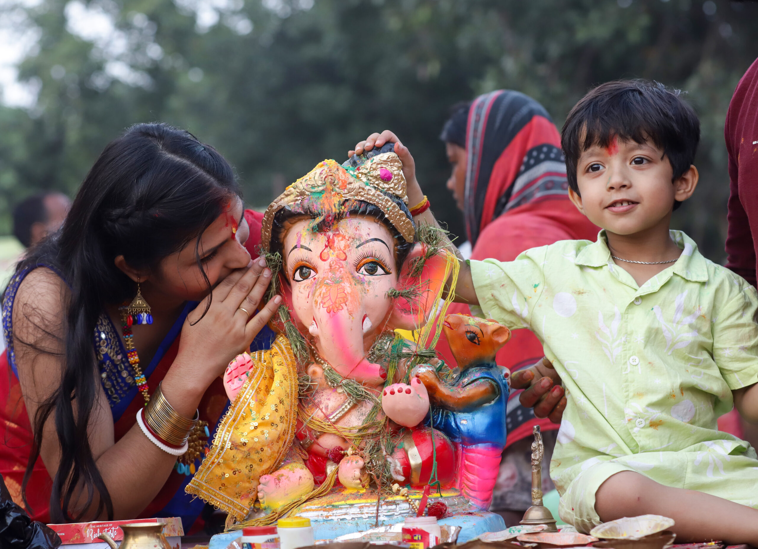 Lucknow: Ganesh Chaturhi Celebrations #Gallery Lucknow: Ganesh Chaturhi Celebrations #Gallery