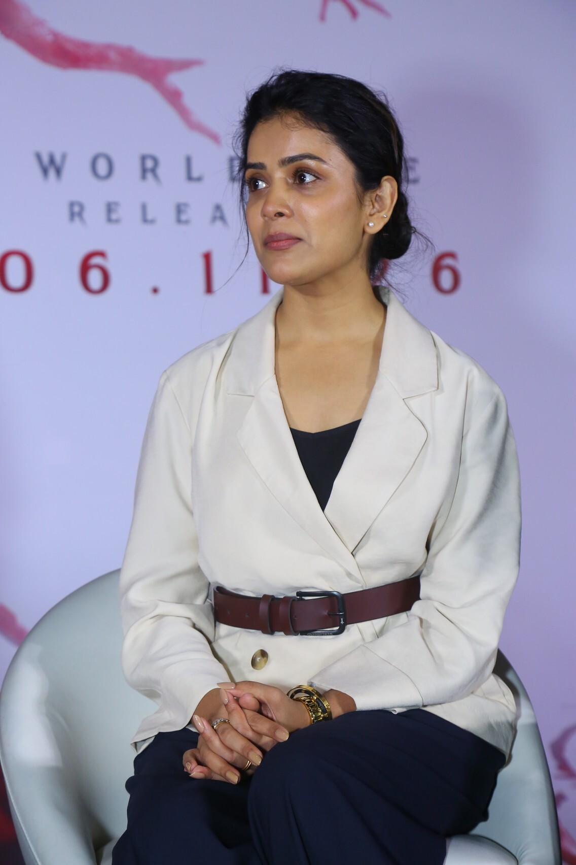 Actress Thanuja Puttaswamy Glam Stills From Hatah Movie Teaser Launch Actress Thanuja Puttaswamy Glam Stills From Hatah Movie Teaser Launch