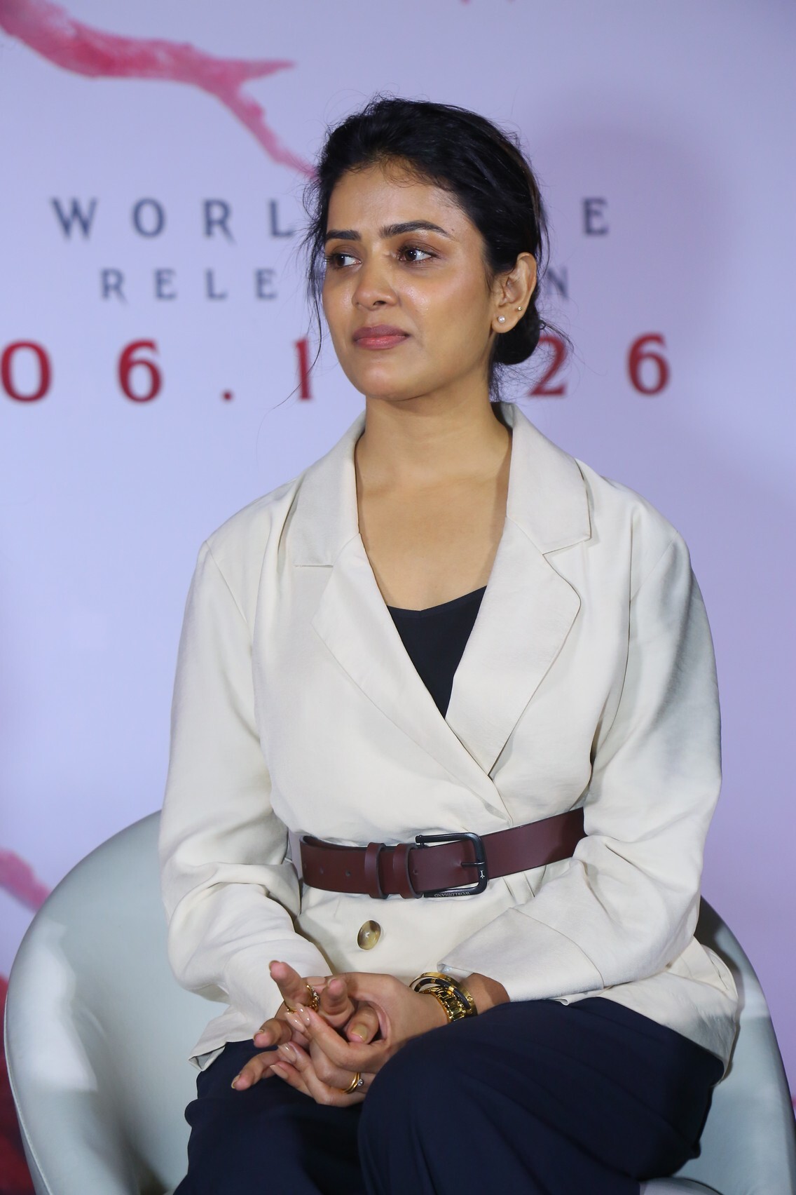 Actress Thanuja Puttaswamy Glam Stills From Hatah Movie Teaser Launch Actress Thanuja Puttaswamy Glam Stills From Hatah Movie Teaser Launch