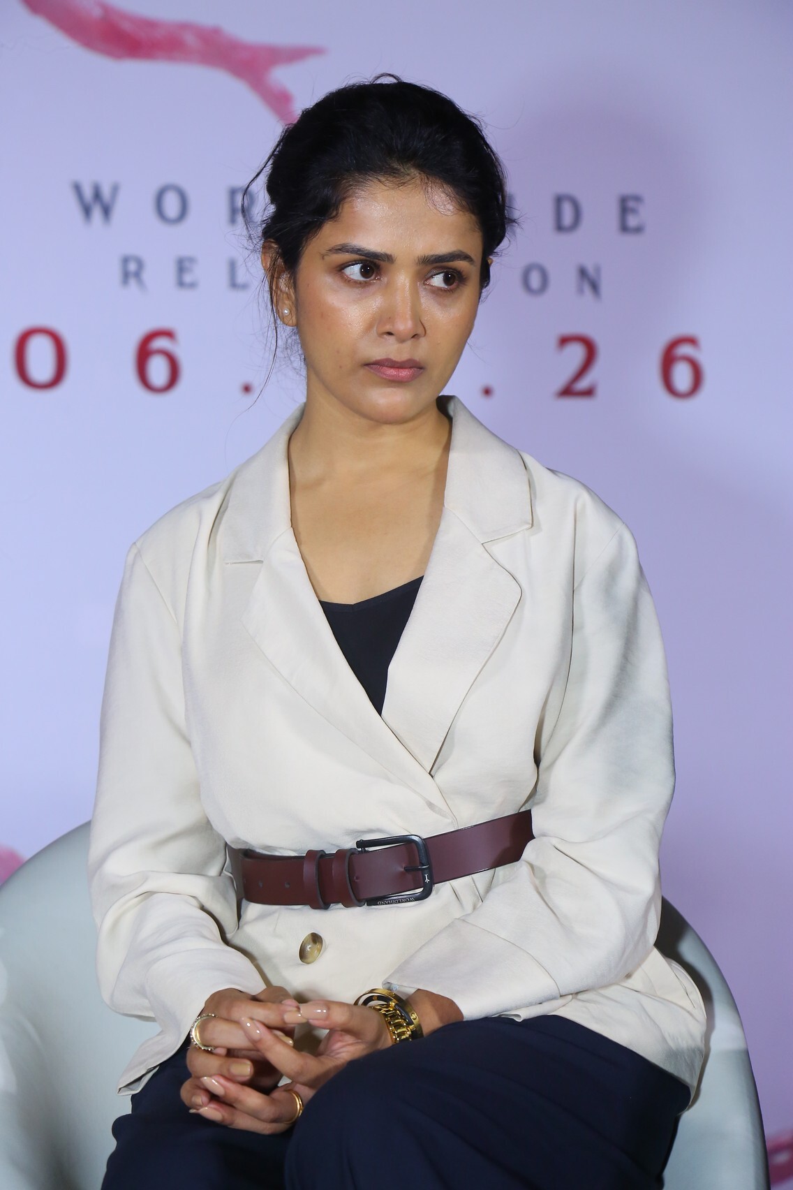 Actress Thanuja Puttaswamy Glam Stills From Hatah Movie Teaser Launch Actress Thanuja Puttaswamy Glam Stills From Hatah Movie Teaser Launch