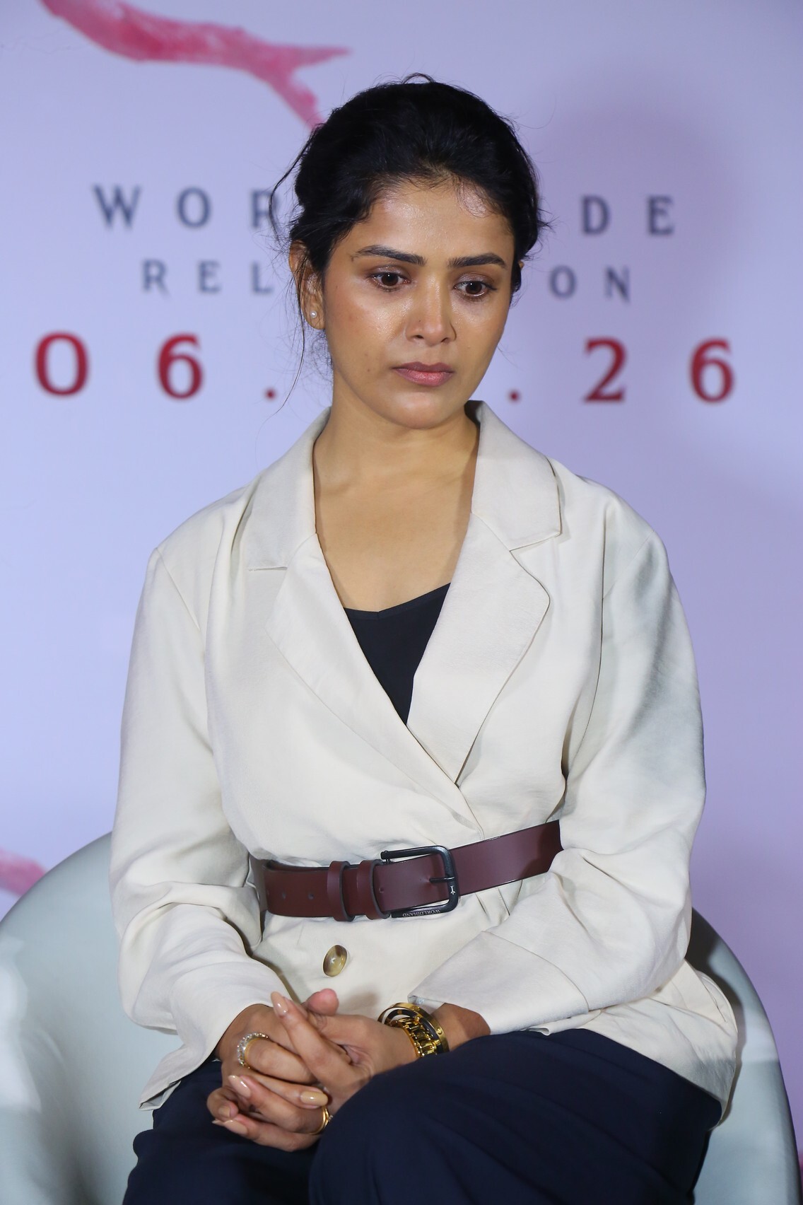 Actress Thanuja Puttaswamy Glam Stills From Hatah Movie Teaser Launch Actress Thanuja Puttaswamy Glam Stills From Hatah Movie Teaser Launch