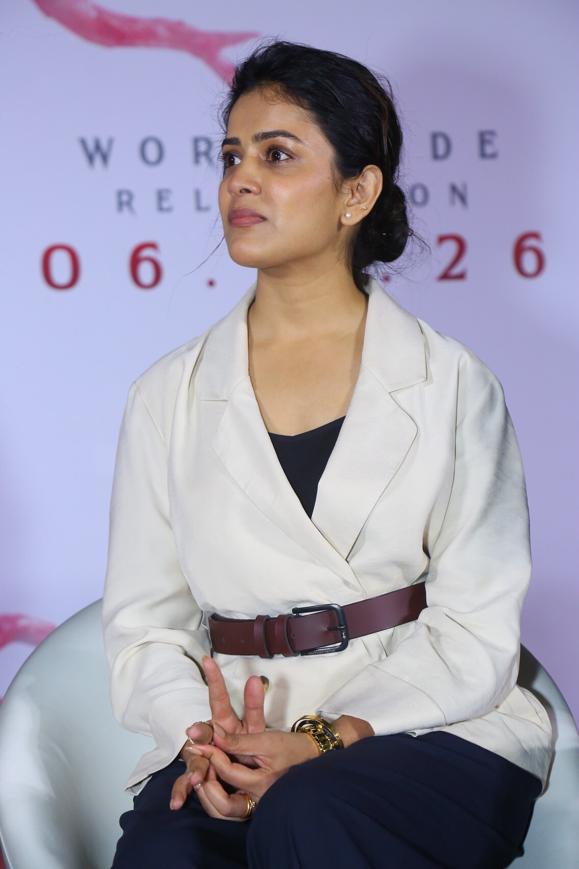 Actress Thanuja Puttaswamy Glam Stills From Hatah Movie Teaser Launch Actress Thanuja Puttaswamy Glam Stills From Hatah Movie Teaser Launch