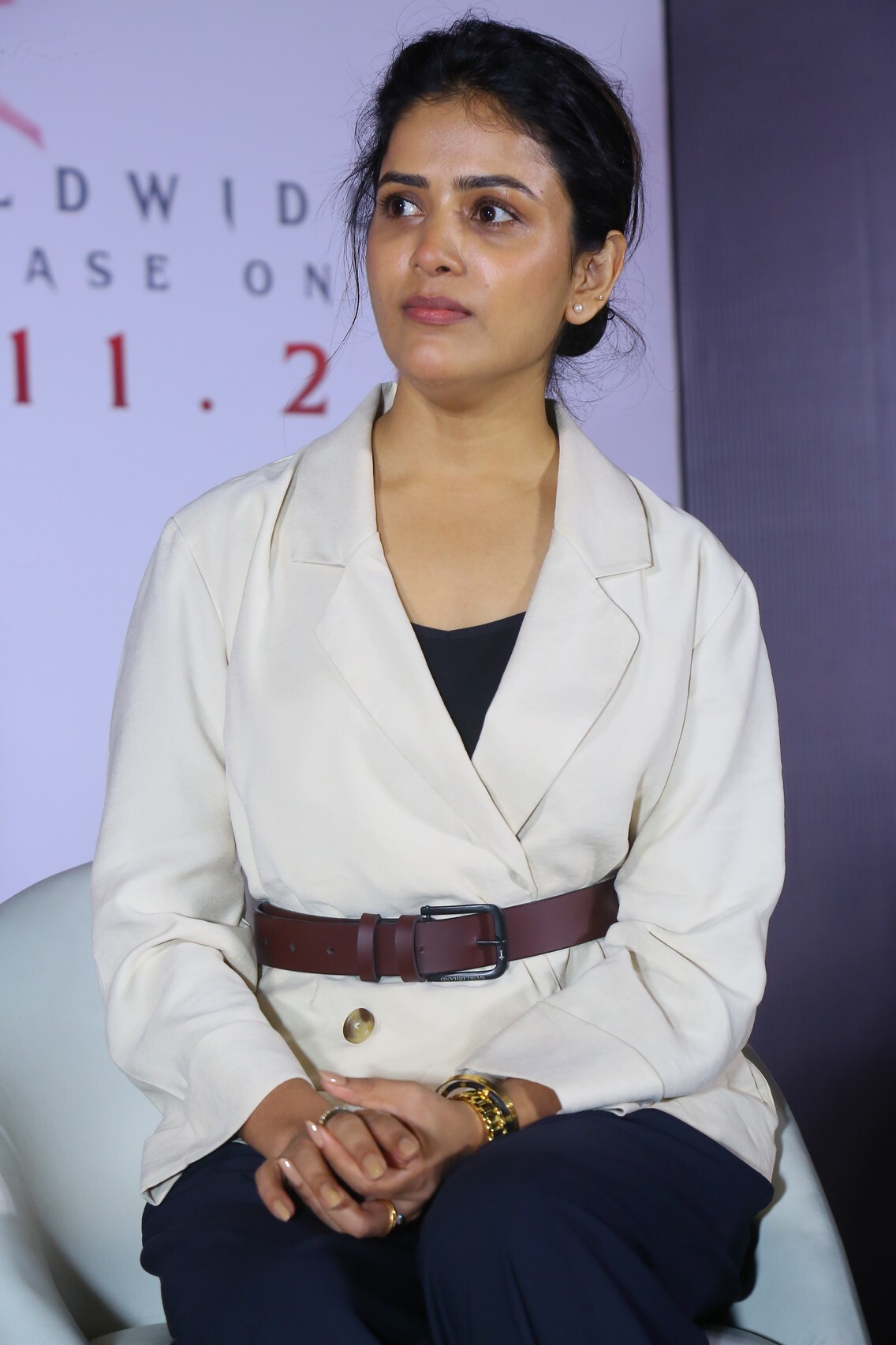 Actress Thanuja Puttaswamy Glam Stills From Hatah Movie Teaser Launch Actress Thanuja Puttaswamy Glam Stills From Hatah Movie Teaser Launch