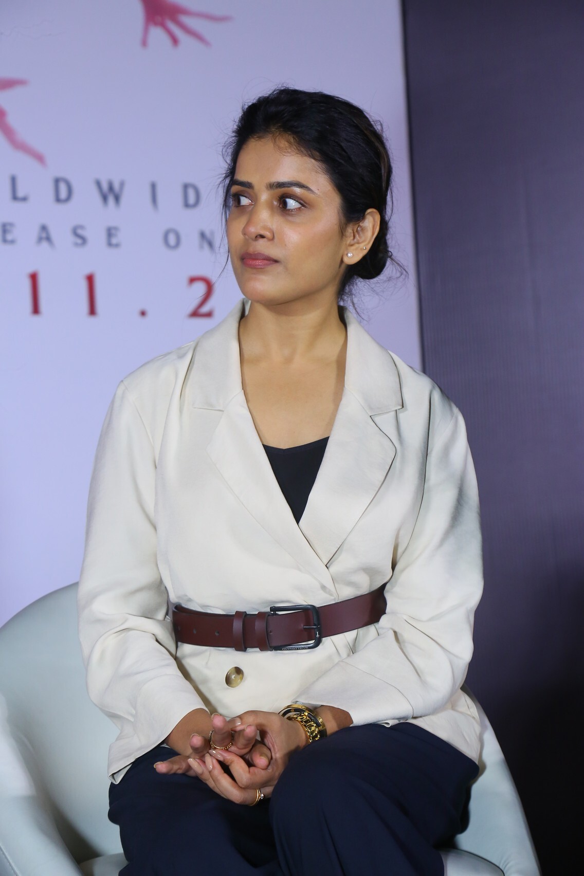 Actress Thanuja Puttaswamy Glam Stills From Hatah Movie Teaser Launch Actress Thanuja Puttaswamy Glam Stills From Hatah Movie Teaser Launch