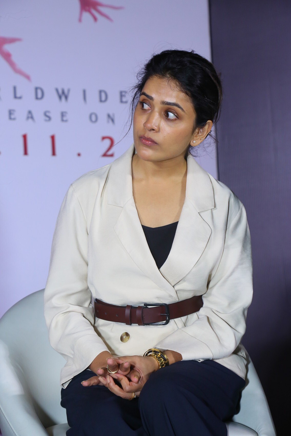 Actress Thanuja Puttaswamy Glam Stills From Hatah Movie Teaser Launch Actress Thanuja Puttaswamy Glam Stills From Hatah Movie Teaser Launch