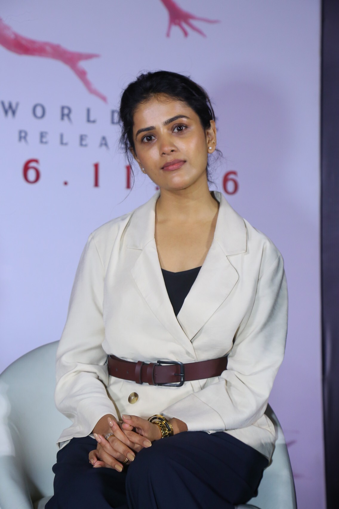 Actress Thanuja Puttaswamy Glam Stills From Hatah Movie Teaser Launch Actress Thanuja Puttaswamy Glam Stills From Hatah Movie Teaser Launch