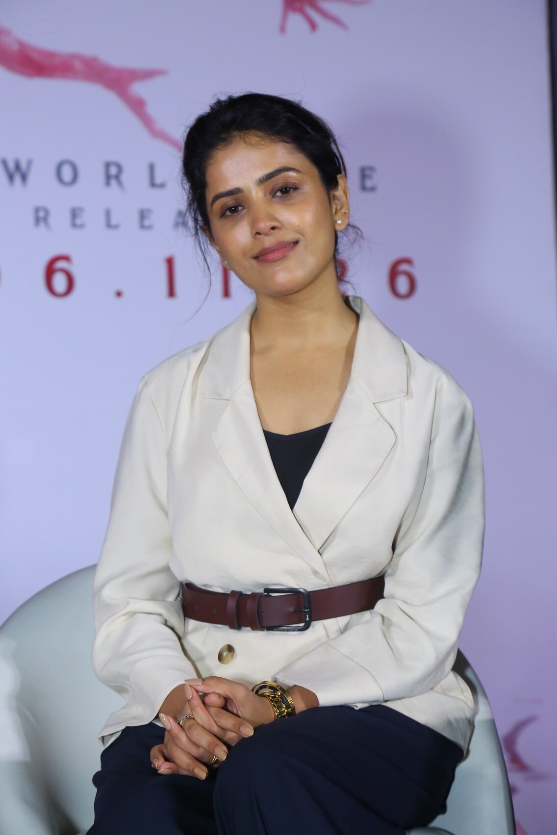 Actress Thanuja Puttaswamy Glam Stills From Hatah Movie Teaser Launch Actress Thanuja Puttaswamy Glam Stills From Hatah Movie Teaser Launch