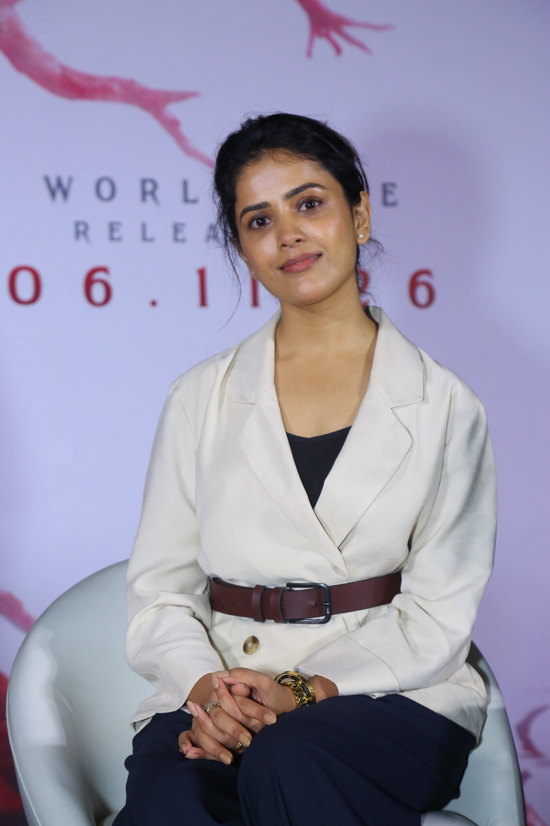 Actress Thanuja Puttaswamy Glam Stills From Hatah Movie Teaser Launch Actress Thanuja Puttaswamy Glam Stills From Hatah Movie Teaser Launch