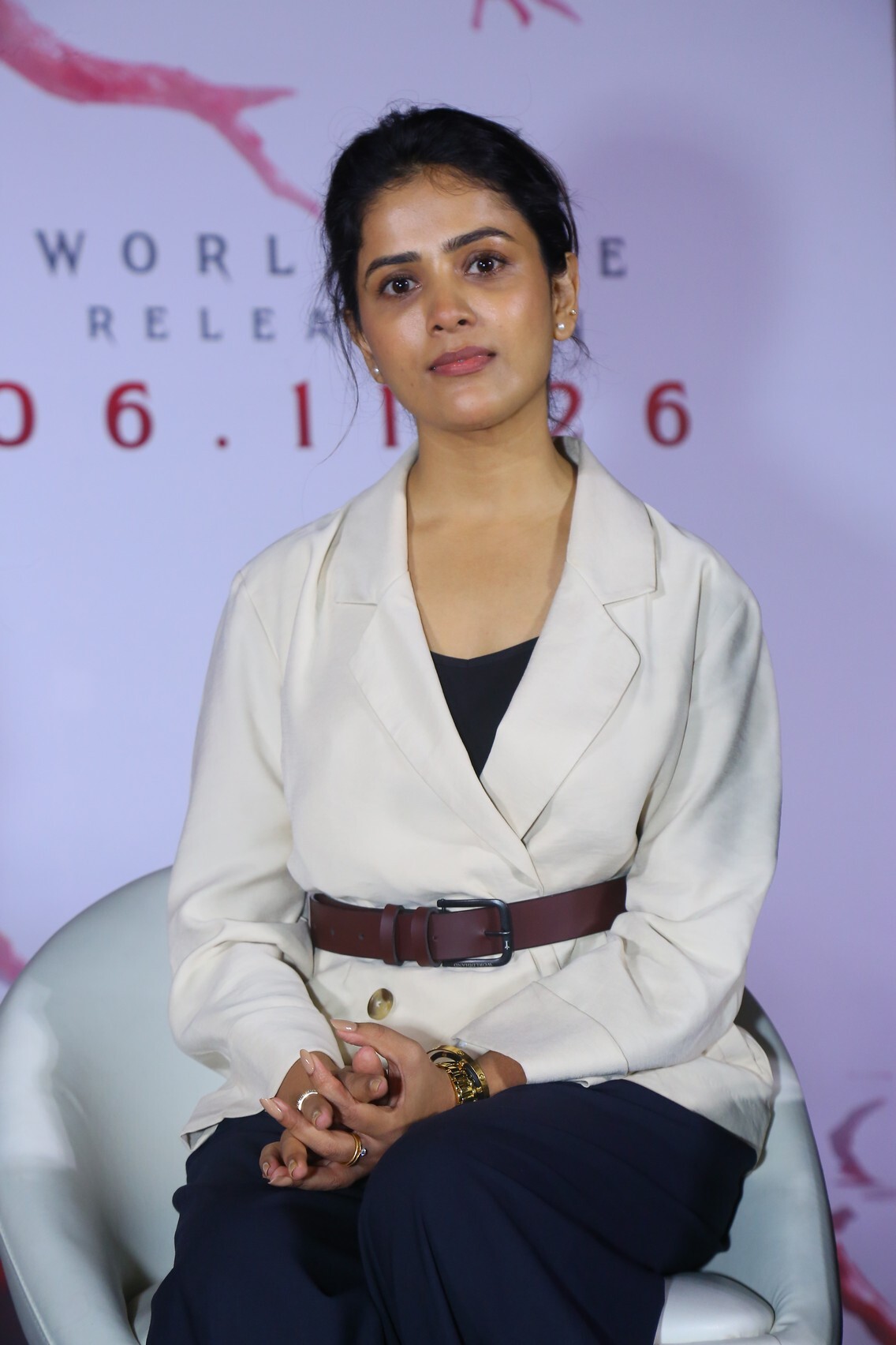 Actress Thanuja Puttaswamy Glam Stills From Hatah Movie Teaser Launch Actress Thanuja Puttaswamy Glam Stills From Hatah Movie Teaser Launch