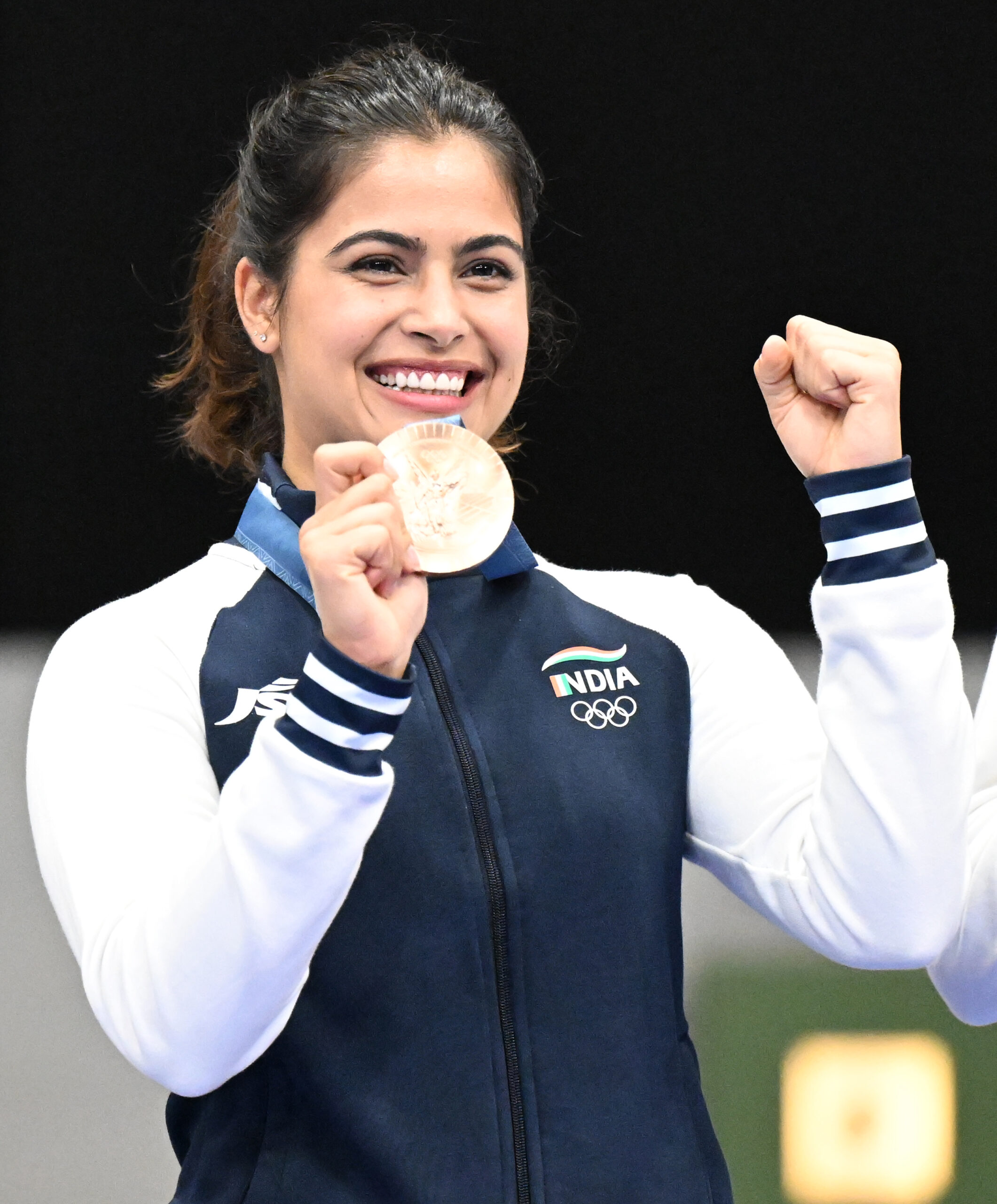 File Photos: IANS: Manu Bhaker will be felicitated with the Major Dhyan Chand Khel Ratna award for her exceptional achievements in shooting, including being a two-time Olympic medalist.
