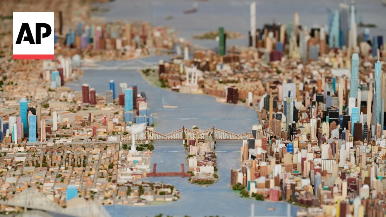 Man's giant NYC model goes from a TikTok sensation to a museum exhibit (Video) Man's giant NYC model goes from a TikTok sensation to a museum exhibit (Video)