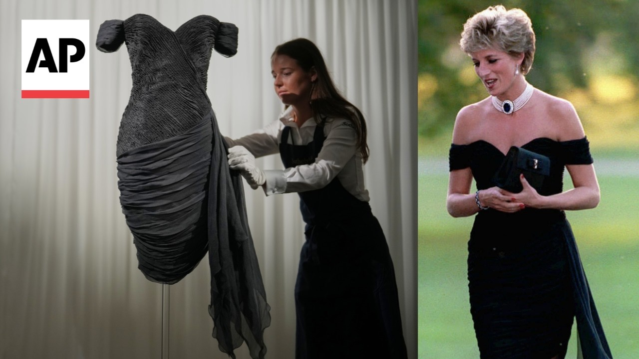 Princess Diana's 'revenge dress' is going up for auction (Video) Princess Diana's 'revenge dress' is going up for auction (Video)
