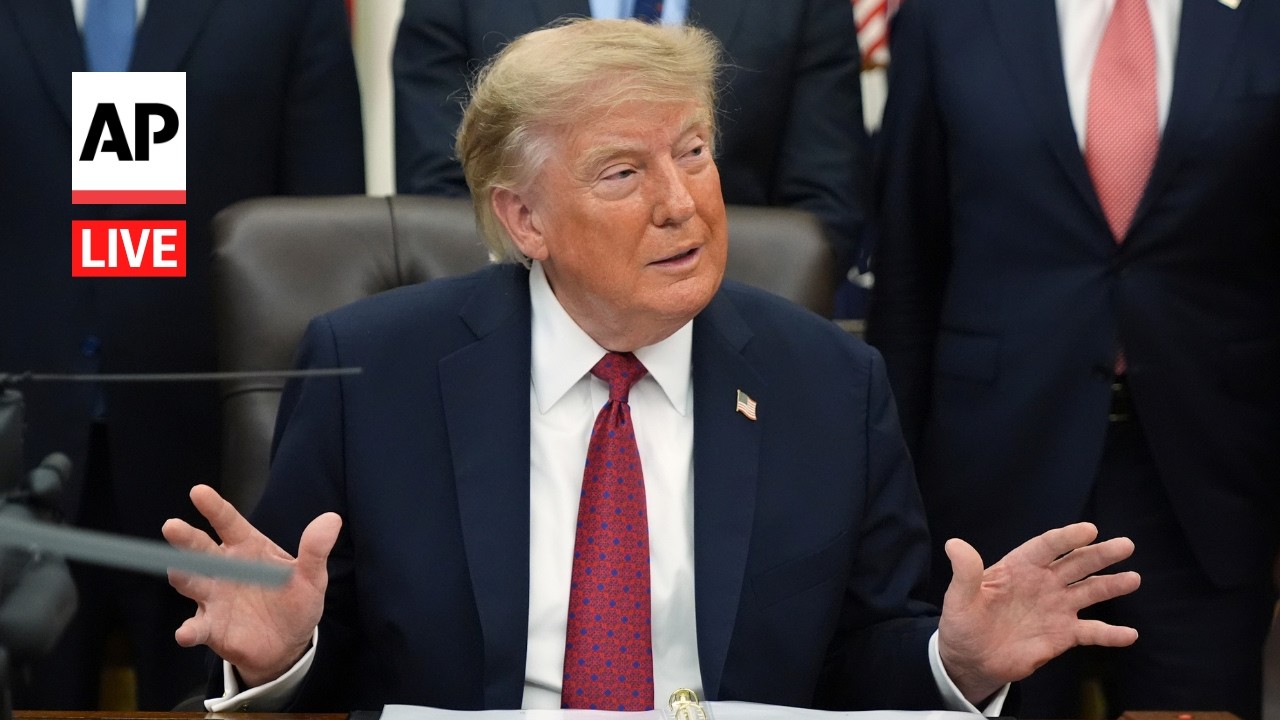 LIVE: Trump makes an announcement on healthcare (Video)