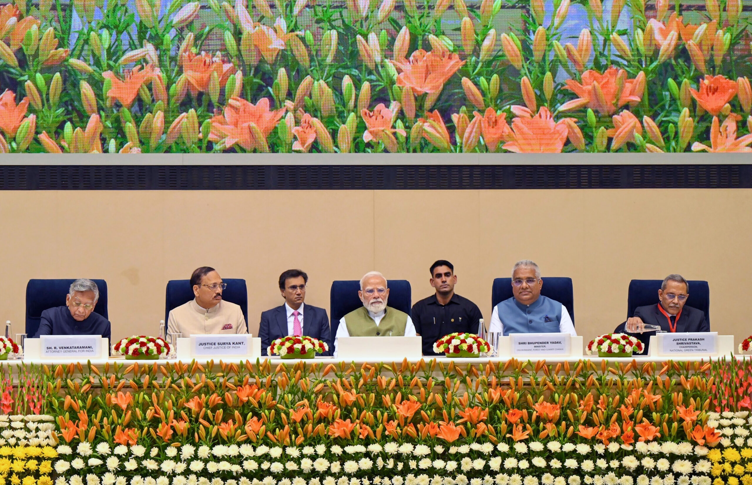 New Delhi: PM Modi inaugurates international conference on environment and climate dynamics #Gallery New Delhi: PM Modi inaugurates international conference on environment and climate dynamics #Gallery