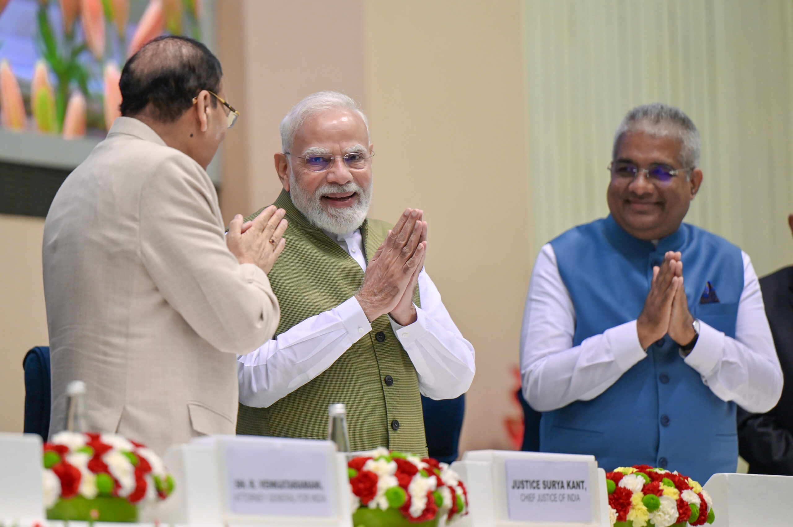 New Delhi: PM Modi inaugurates international conference on environment and climate dynamics #Gallery New Delhi: PM Modi inaugurates international conference on environment and climate dynamics #Gallery