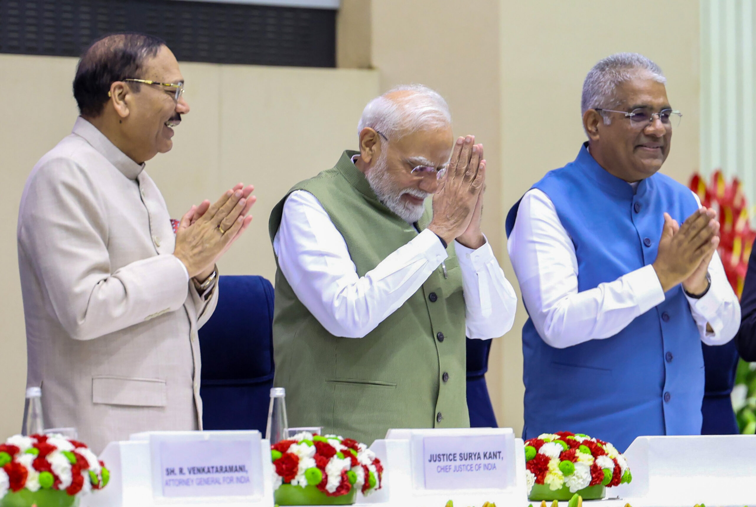 New Delhi: PM Modi inaugurates international conference on environment and climate dynamics #Gallery New Delhi: PM Modi inaugurates international conference on environment and climate dynamics #Gallery