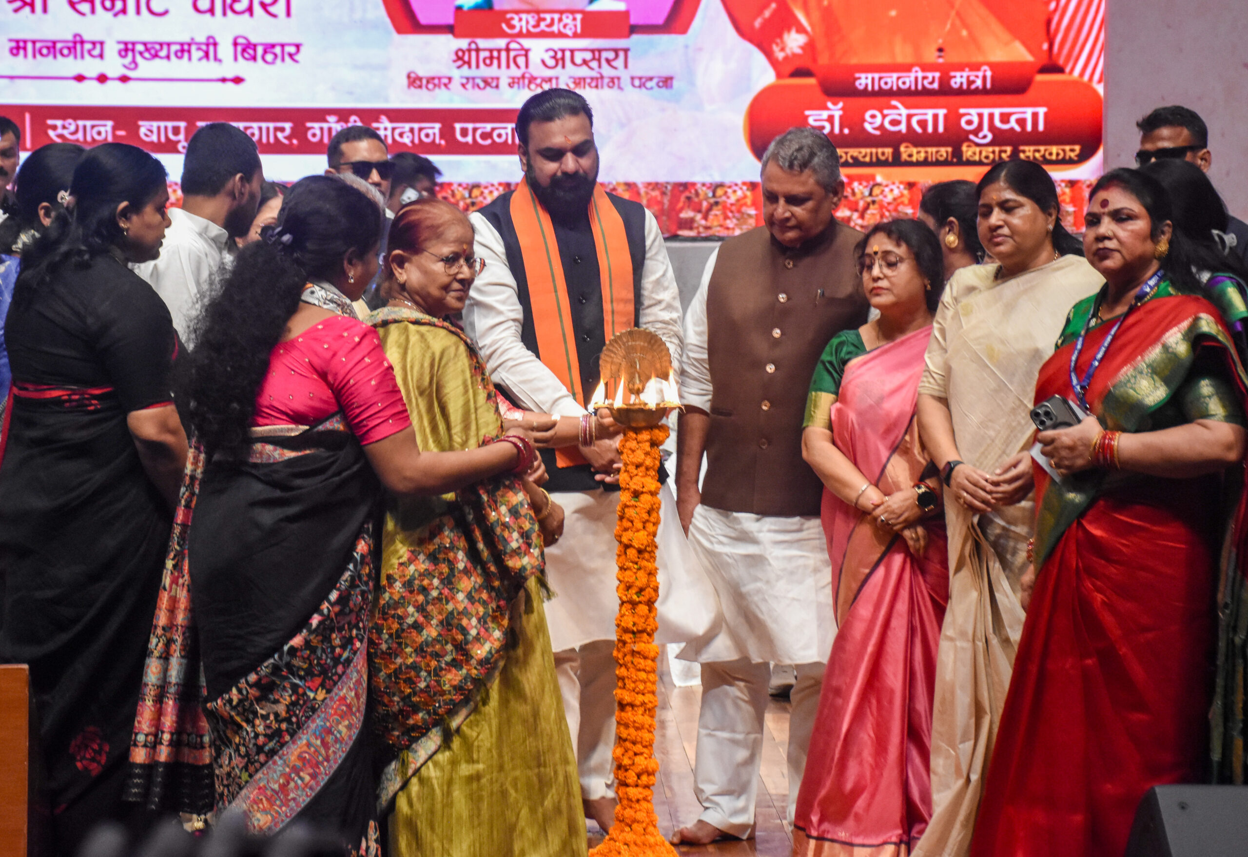 Patna: Samrat Choudhary attends State Women Commission’s 25th Foundation Day #Gallery Patna: Samrat Choudhary attends State Women Commission’s 25th Foundation Day #Gallery