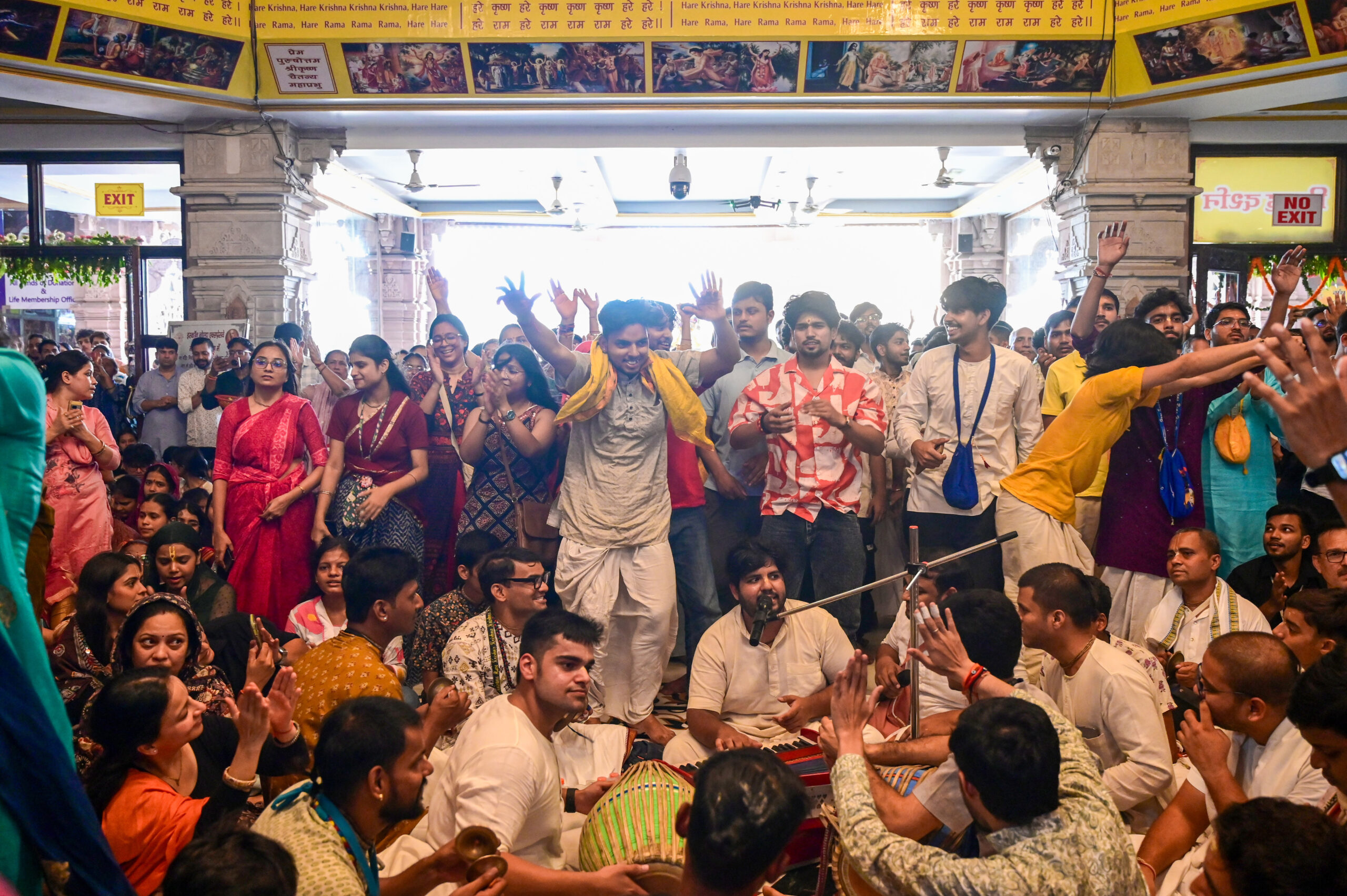 Noida: Devotees Celebrate Radha Ashtami at ISKCON Temple #Gallery Noida: Devotees Celebrate Radha Ashtami at ISKCON Temple #Gallery