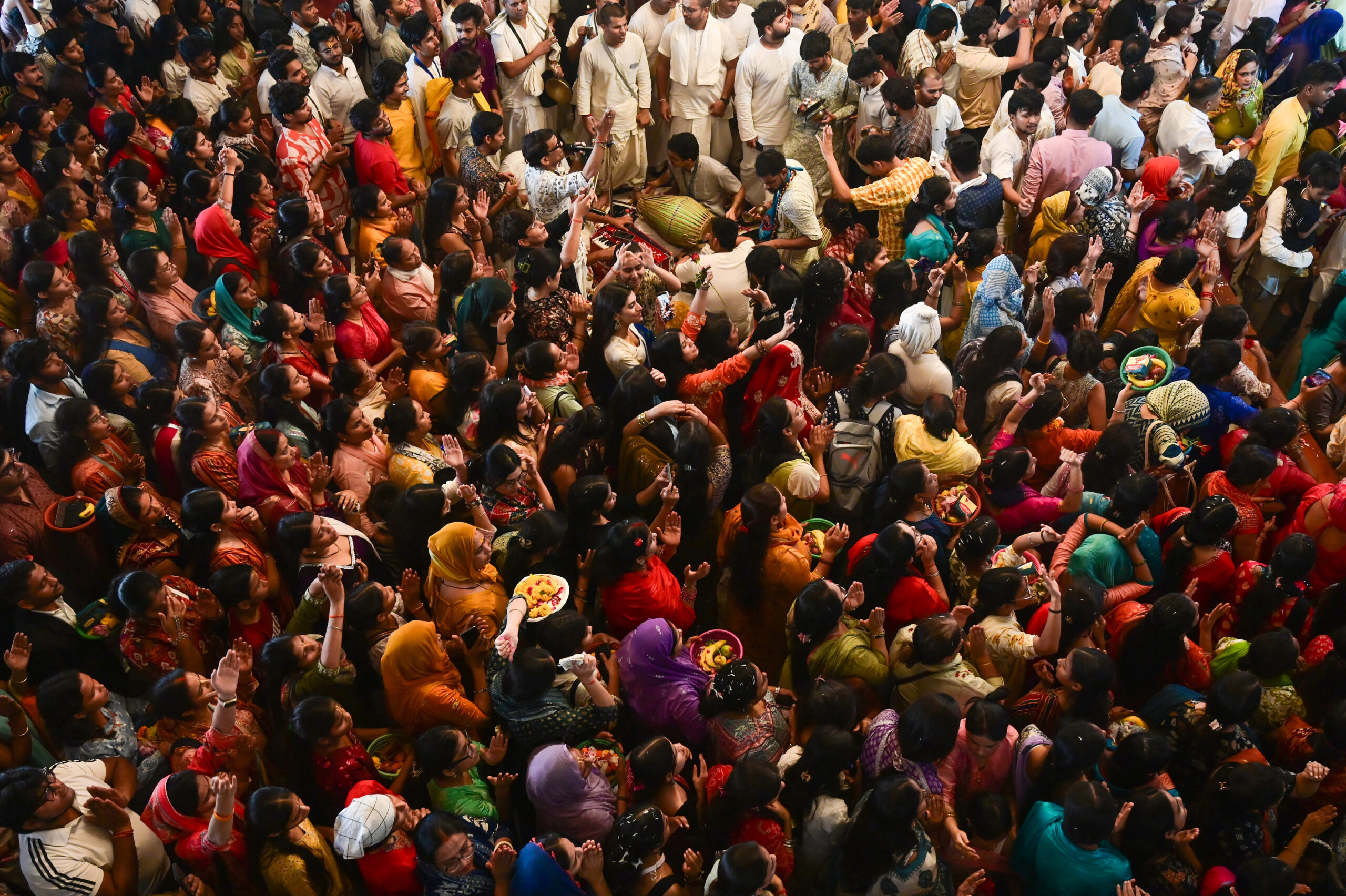 Noida: Devotees Celebrate Radha Ashtami at ISKCON Temple #Gallery Noida: Devotees Celebrate Radha Ashtami at ISKCON Temple #Gallery
