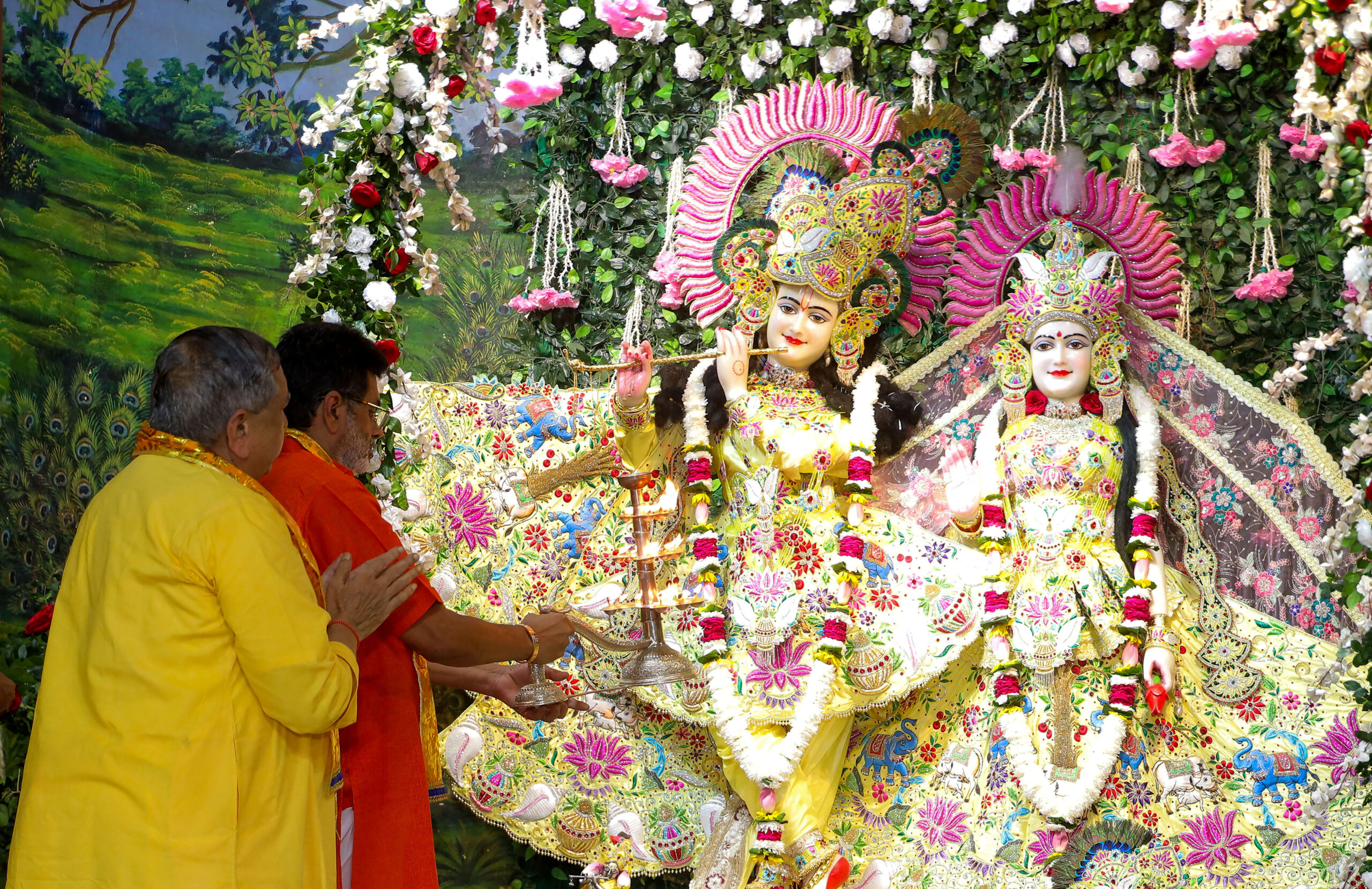 Mathura: Radhashtami celebrations #Gallery Mathura: Radhashtami celebrations #Gallery
