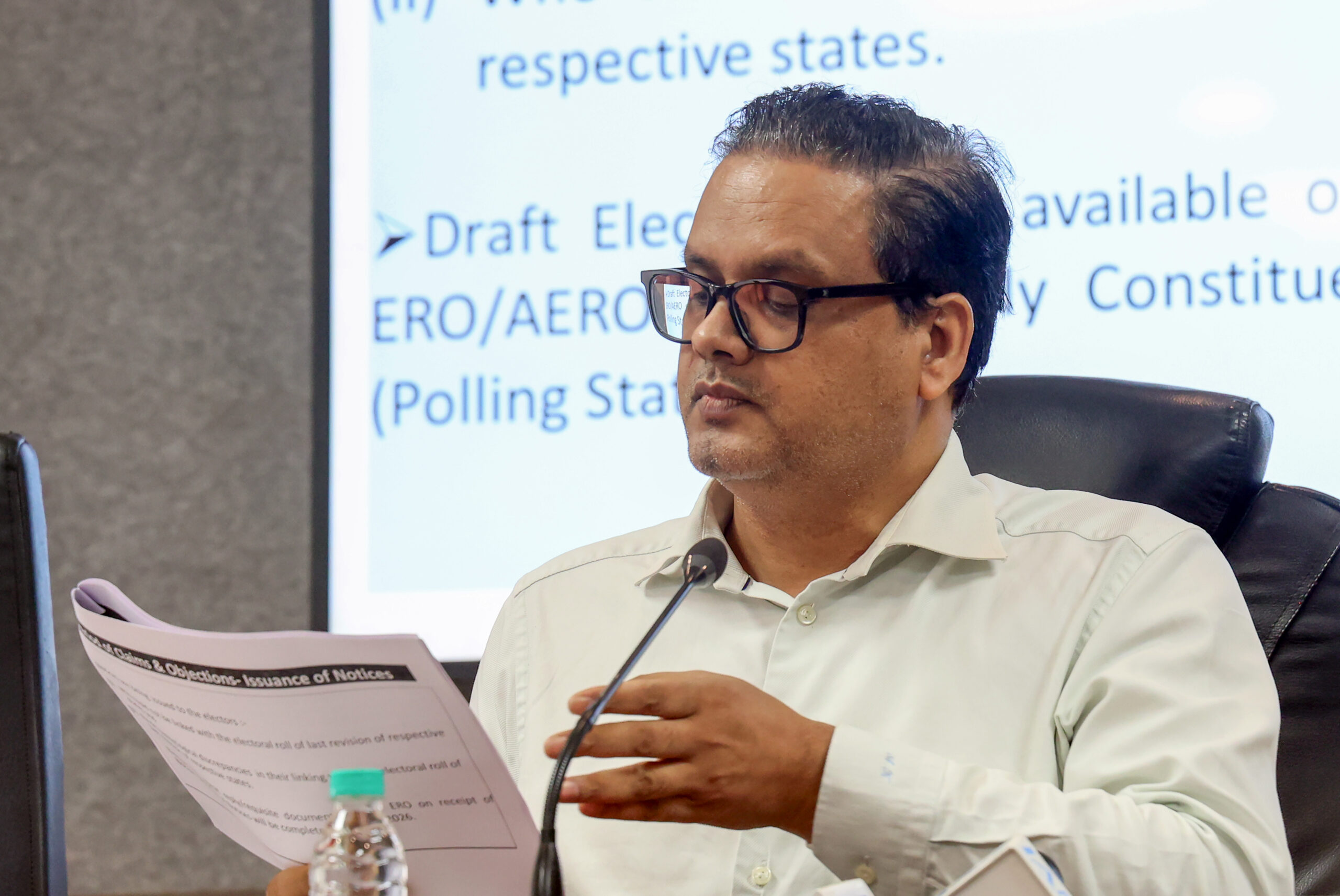 New Delhi: Chief Electoral Officer Addresses SIR Press Conference #Gallery New Delhi: Chief Electoral Officer Addresses SIR Press Conference #Gallery